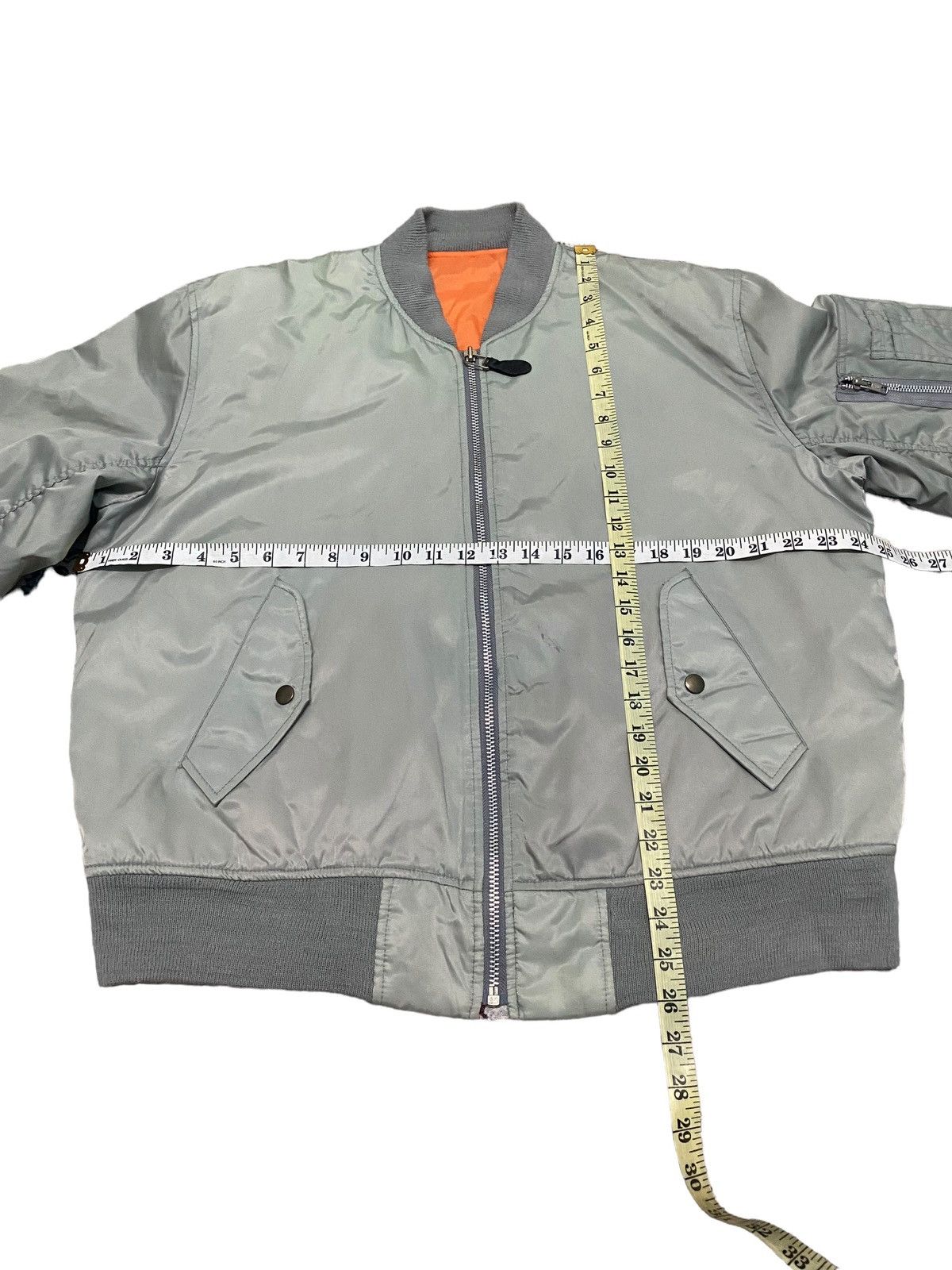 Vintage Vintage MA-1 usaf flight bomber jacket Size US L / EU 52-54 / 3 - 3 Thumbnail
