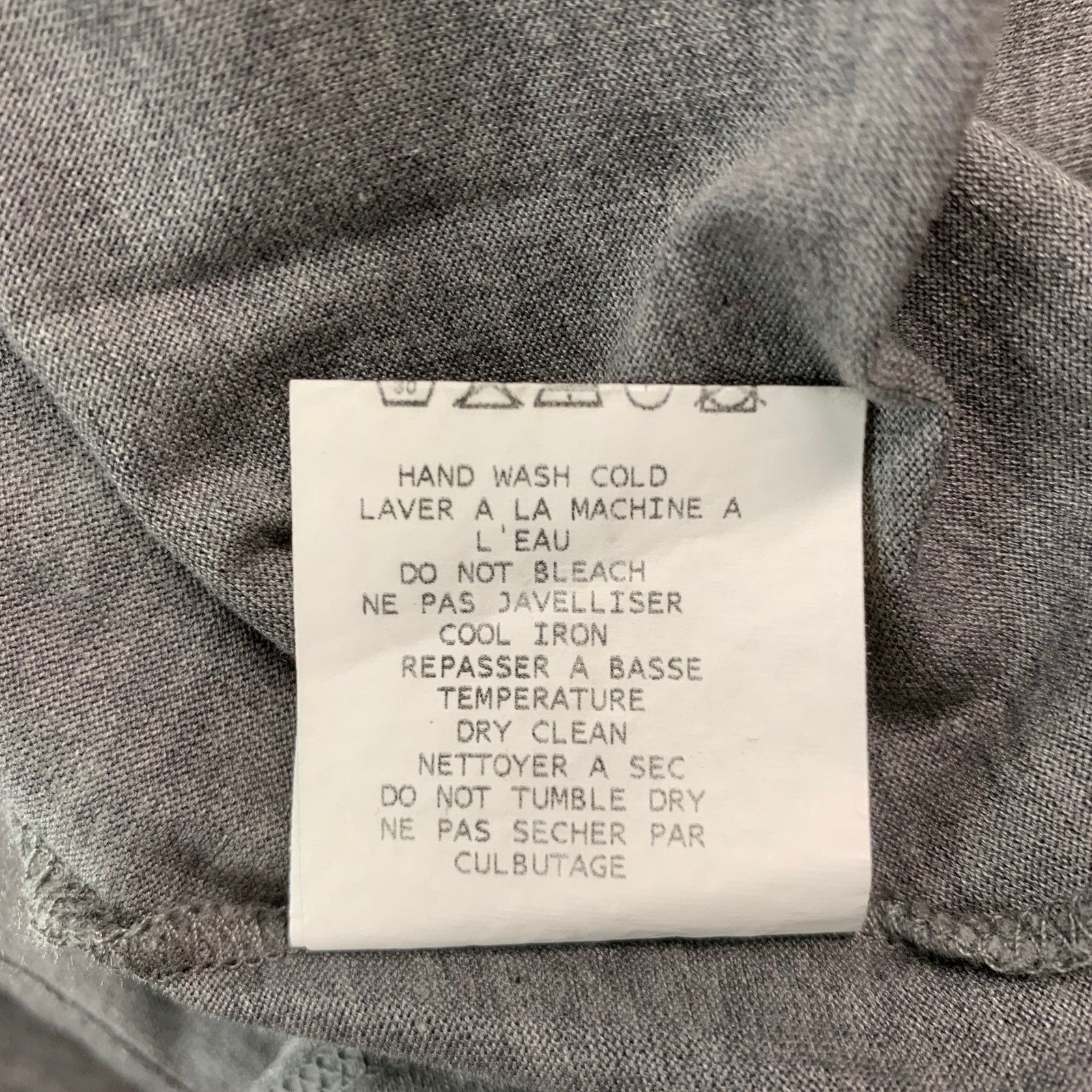 Etro ETRO Size XXL Grey Navy White Cotton Polo Pullover Size US XXL / EU 58 / 5 - 7 Thumbnail