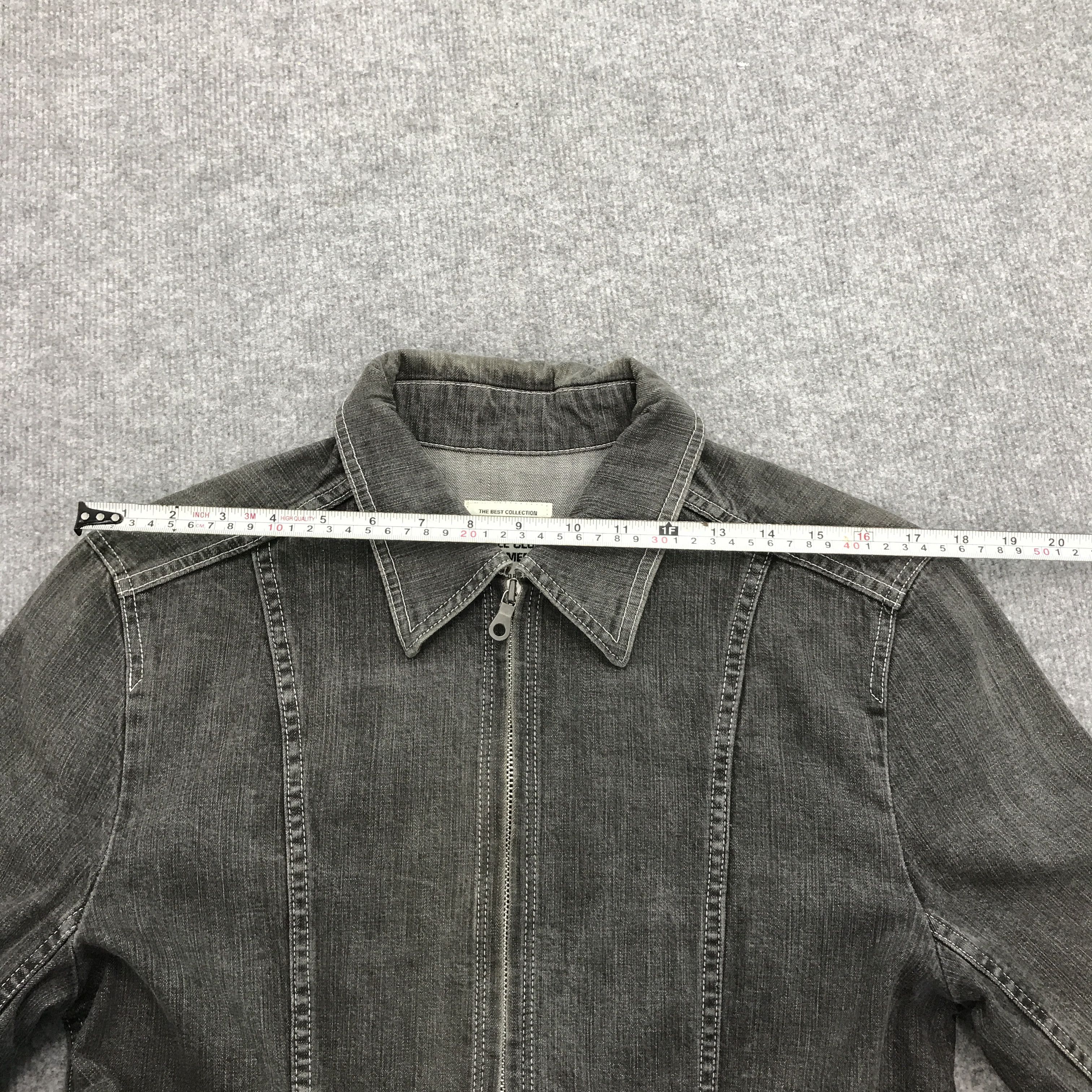 Japanese Brand × Nicole Club nicole club for man Japan black faded up zipper jacket Size US S / EU 44-46 / 1 - 5 Thumbnail