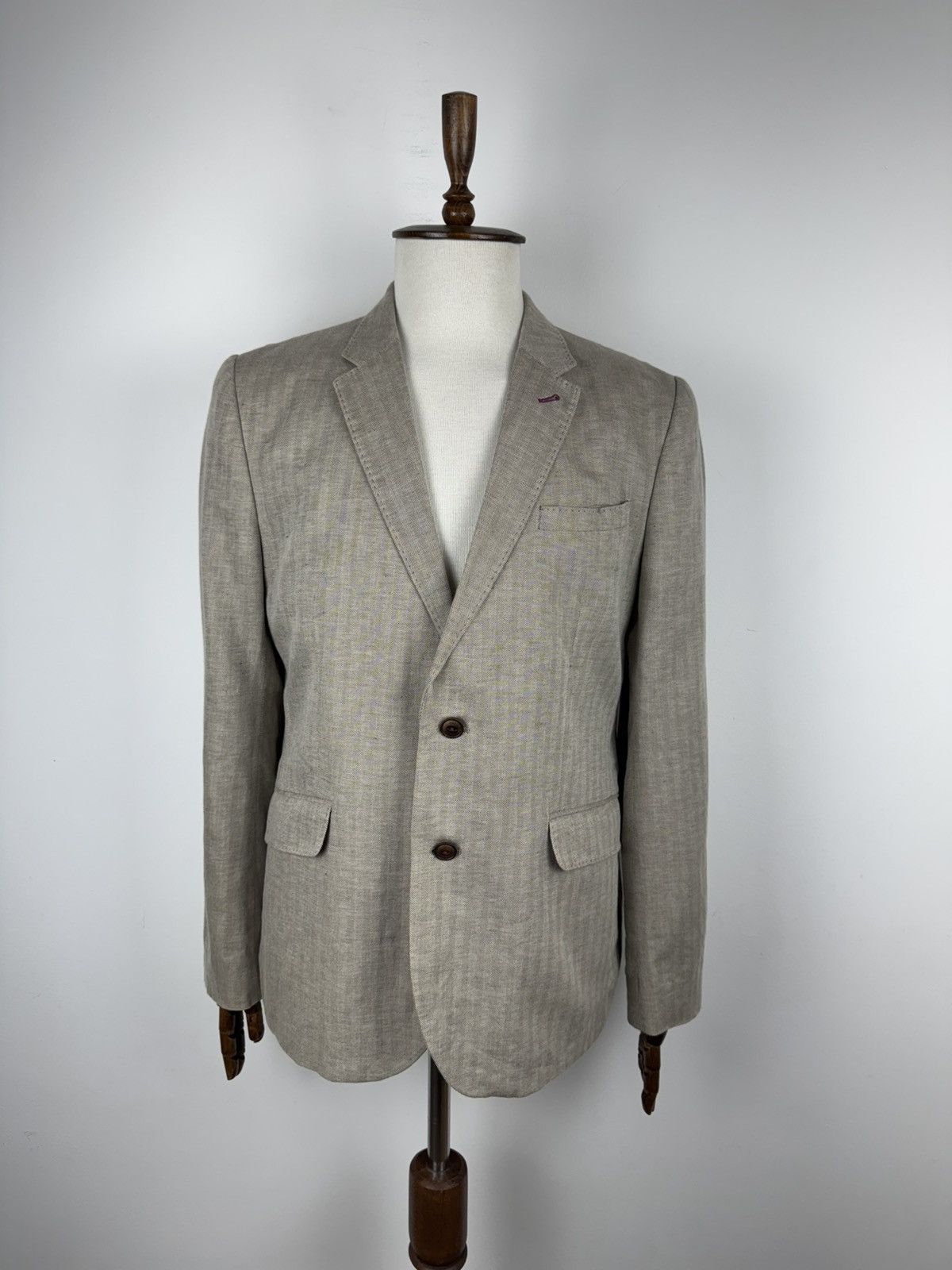 Ted Baker Men’s Ted Baker Two Piece Linen/Cotton size 5 Size 54R - 1 Thumbnail