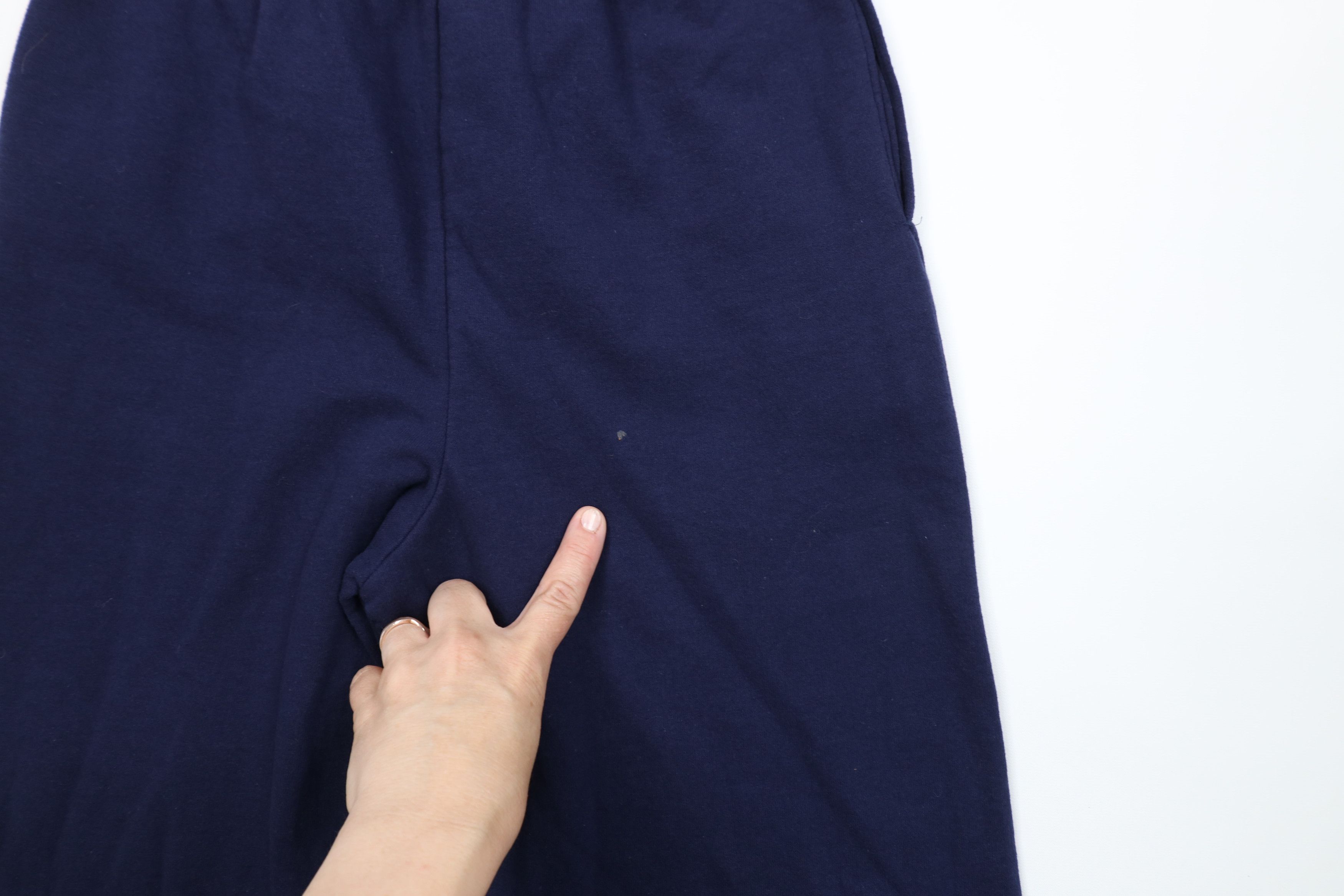 Vintage Vintage 90s Streetwear Cuffed Sweatpants Joggers Pants Blue Size US 32 / EU 48 - 8 Thumbnail