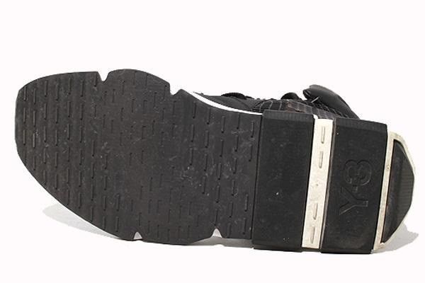 Adidas Y-3 Noci High Black White Sneaker Boots Size US 9 / EU 42 - 7 Thumbnail