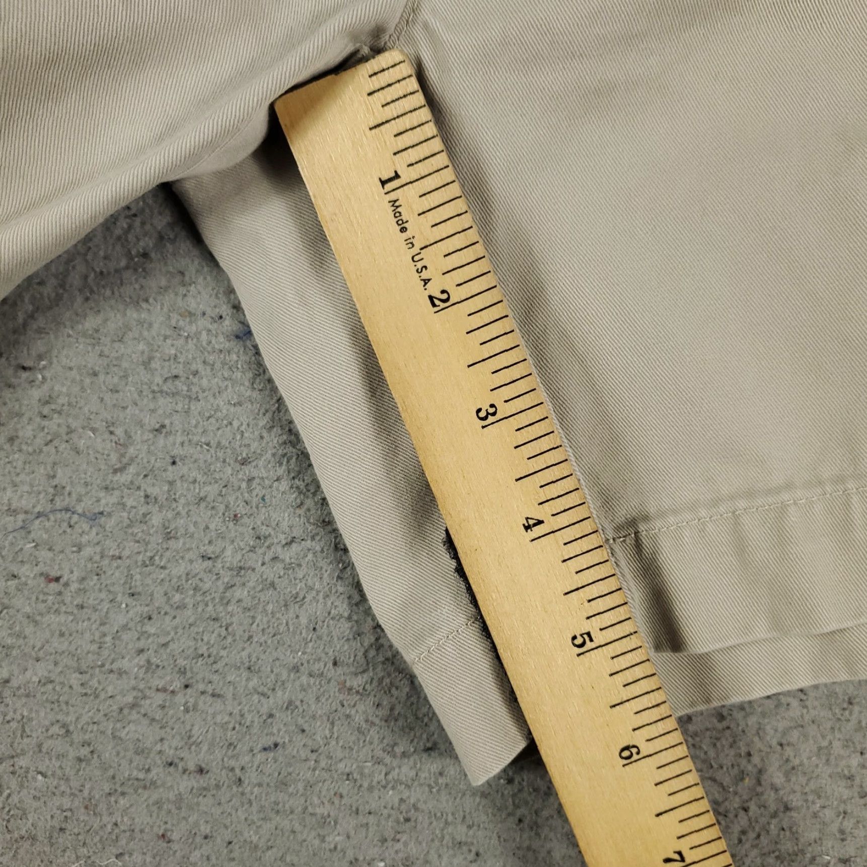 Ralph Lauren Ralph Lauren Chino Shorts Mens Size 42 Beige Cotton Pleated Slash Pockets Regular Fit Mens Size US 42 / EU 58 - 6 Thumbnail