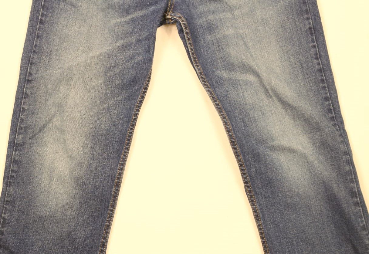Levi's × Vintage Vintage Y2K Levis 514 Stretch Straight Leg Denim Jeans Blue Size US 33 - 3 Thumbnail