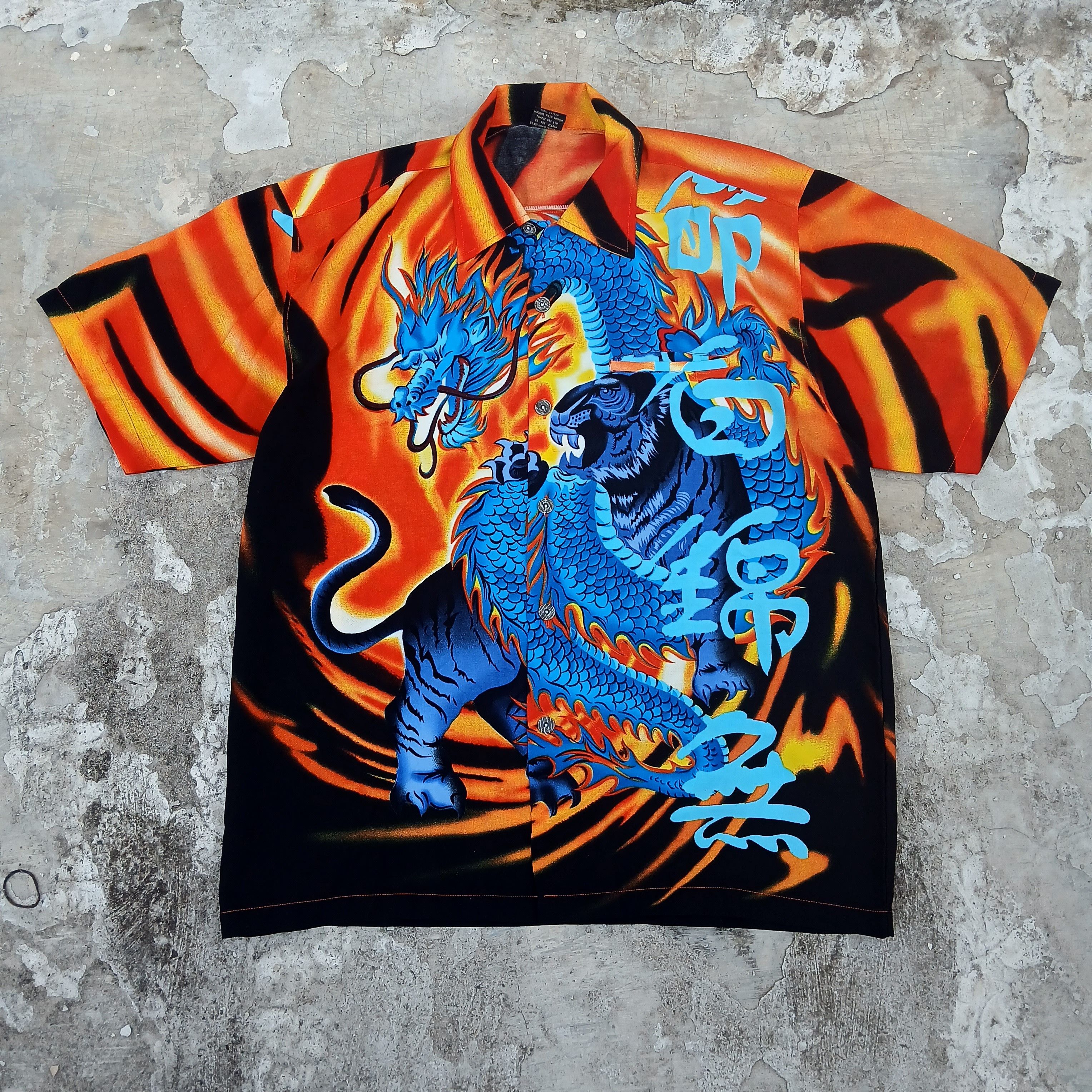Japanese Brand × Vintage Y2k joker sukajan aop dragon tiger Size XL / US 12-14 / IT 48-50 - 1 Thumbnail