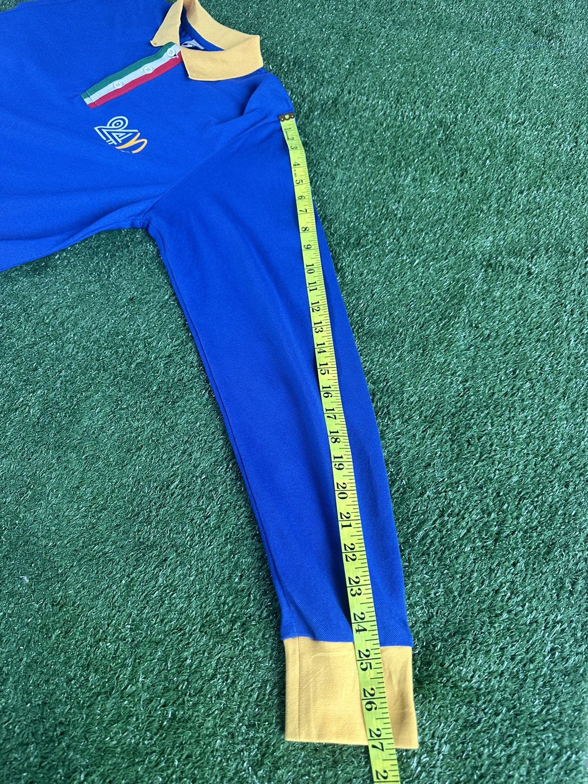 Market × Vintage Vintage McDonald Italy Long Sleeve Shirt A525 Size US M / EU 48-50 / 2 - 6 Thumbnail