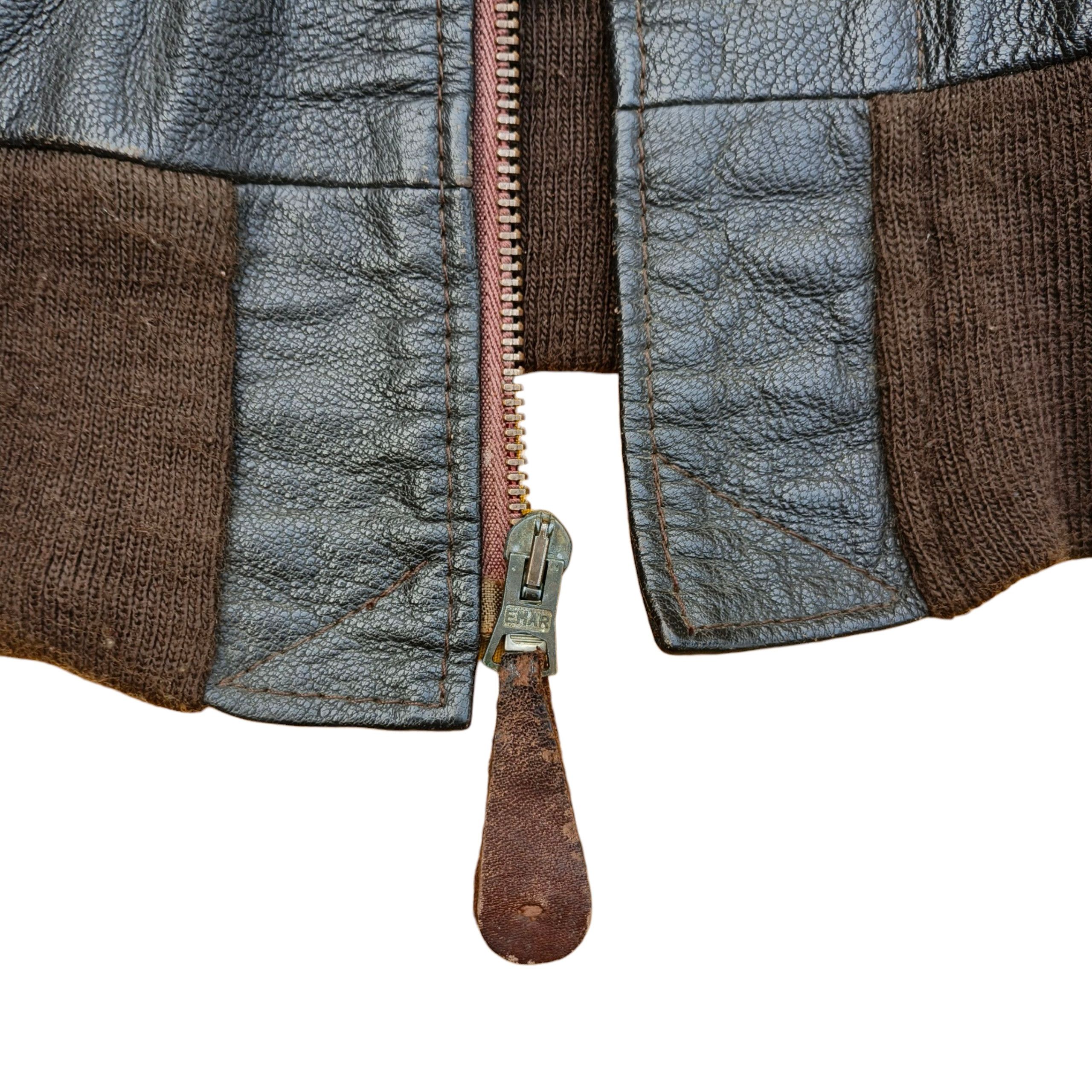 Avirex Avirex A-2 50th Aniversary Us Air Force Brown Leather Jacket Size US L / EU 52-54 / 3 - 8 Thumbnail