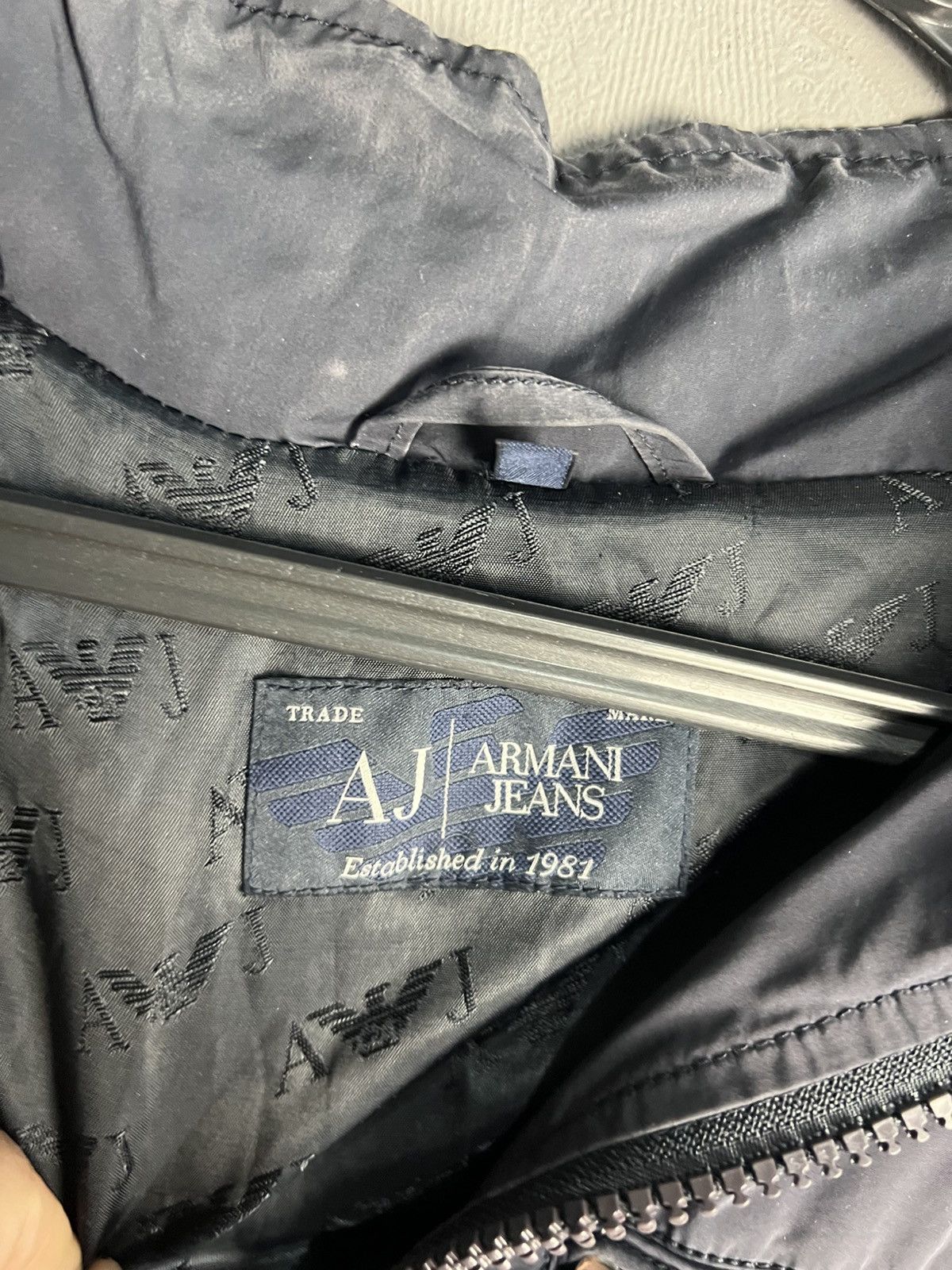 Armani Armani nylon bomber Jacket blue Size US L / EU 52-54 / 3 - 4 Thumbnail