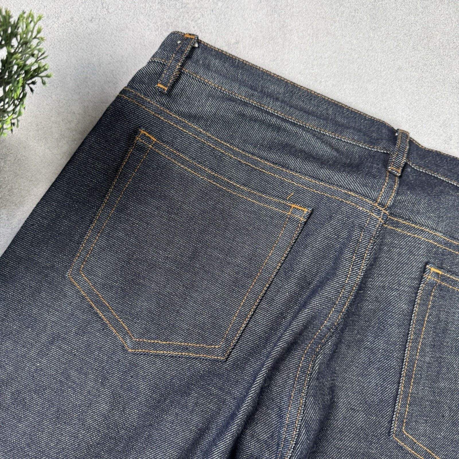 A.P.C. Vintage Men APC Blue Denim Selvedge Pants Jeans Size 31 Size US 31 - 12 Thumbnail