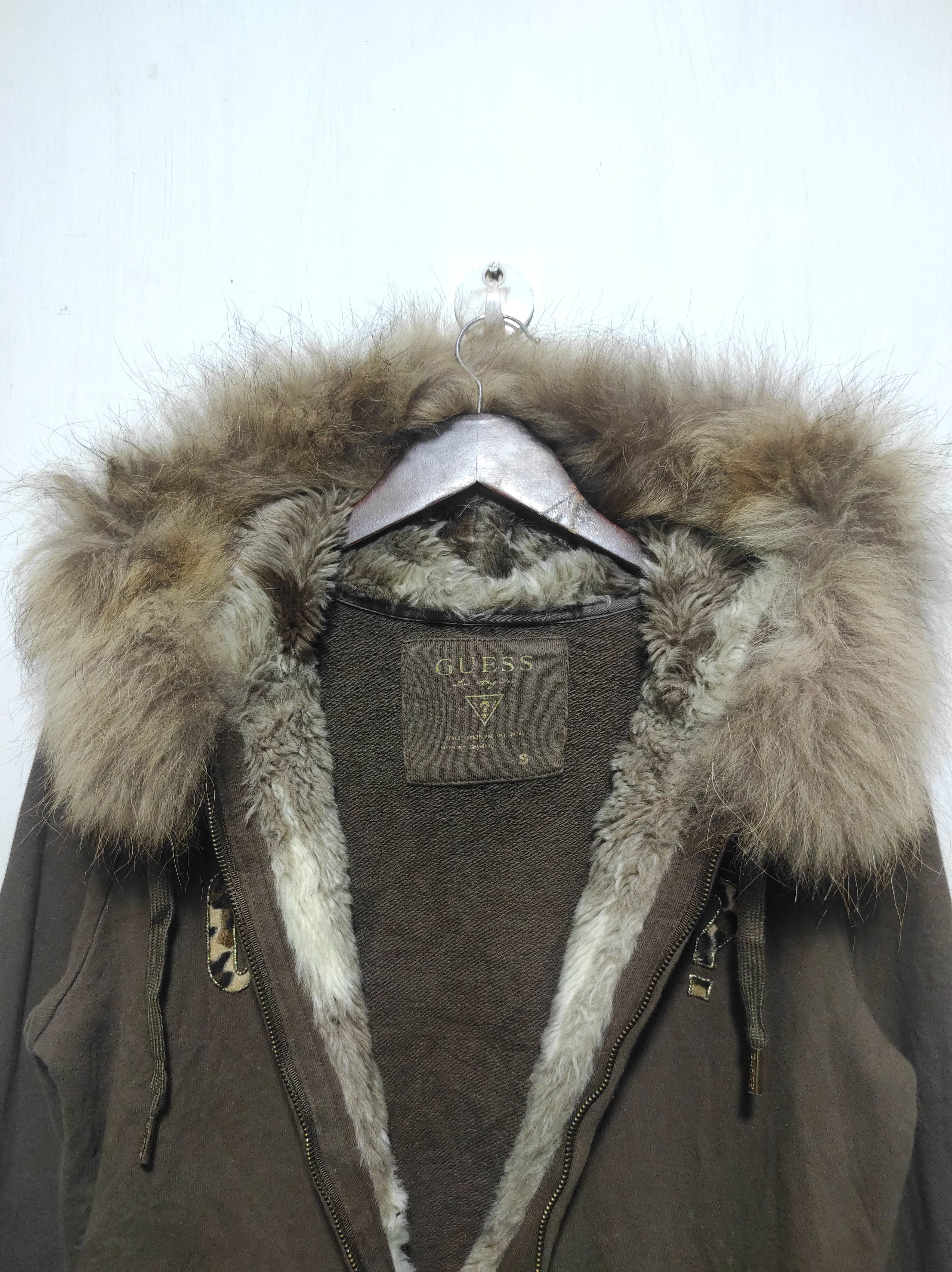 Guess Guess Leopard Double Zip Fur hoodie ifsixwasnine lgb style Size S / US 4 / IT 40 - 19 Thumbnail