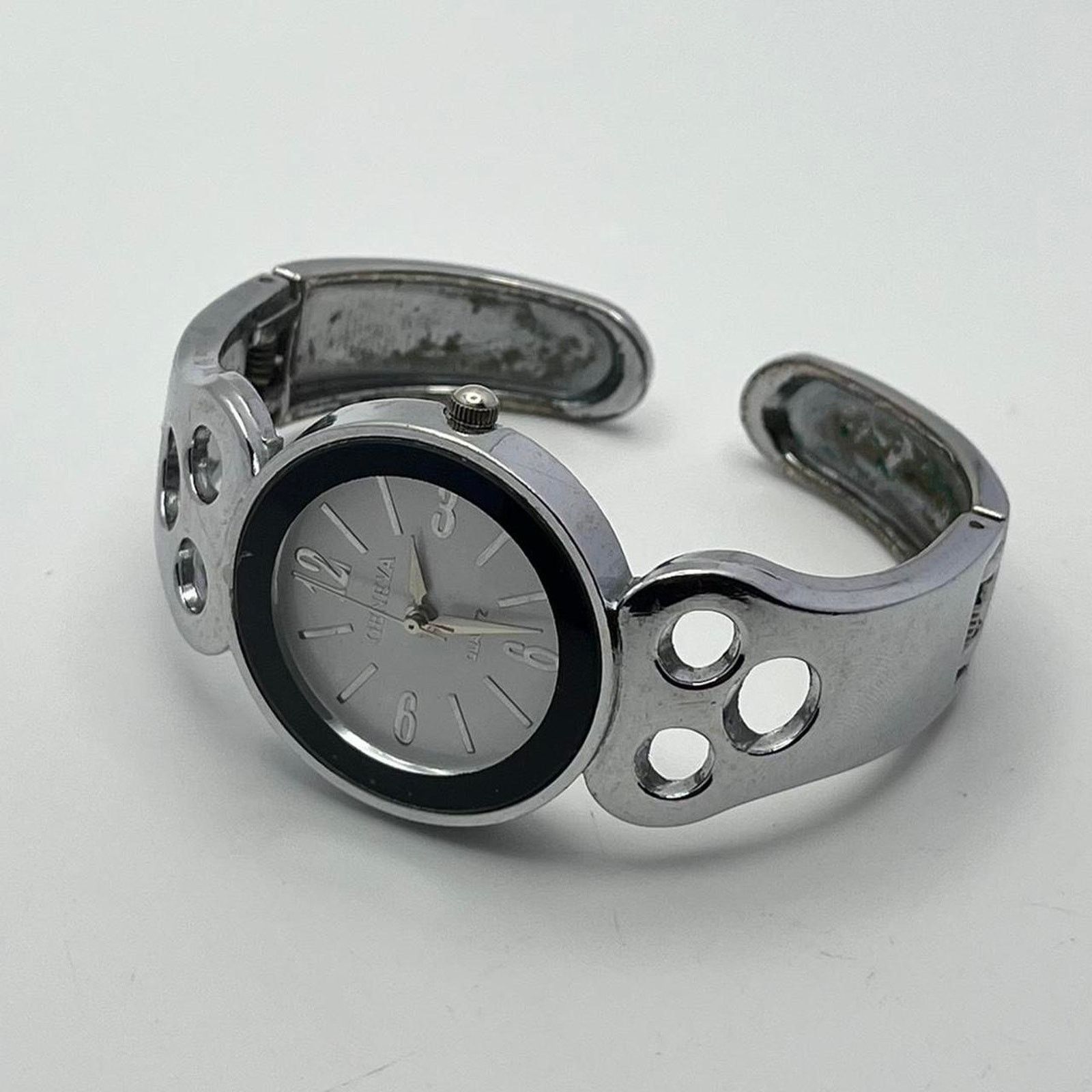 Other Silver black watch Size ONE SIZE - 2 Thumbnail