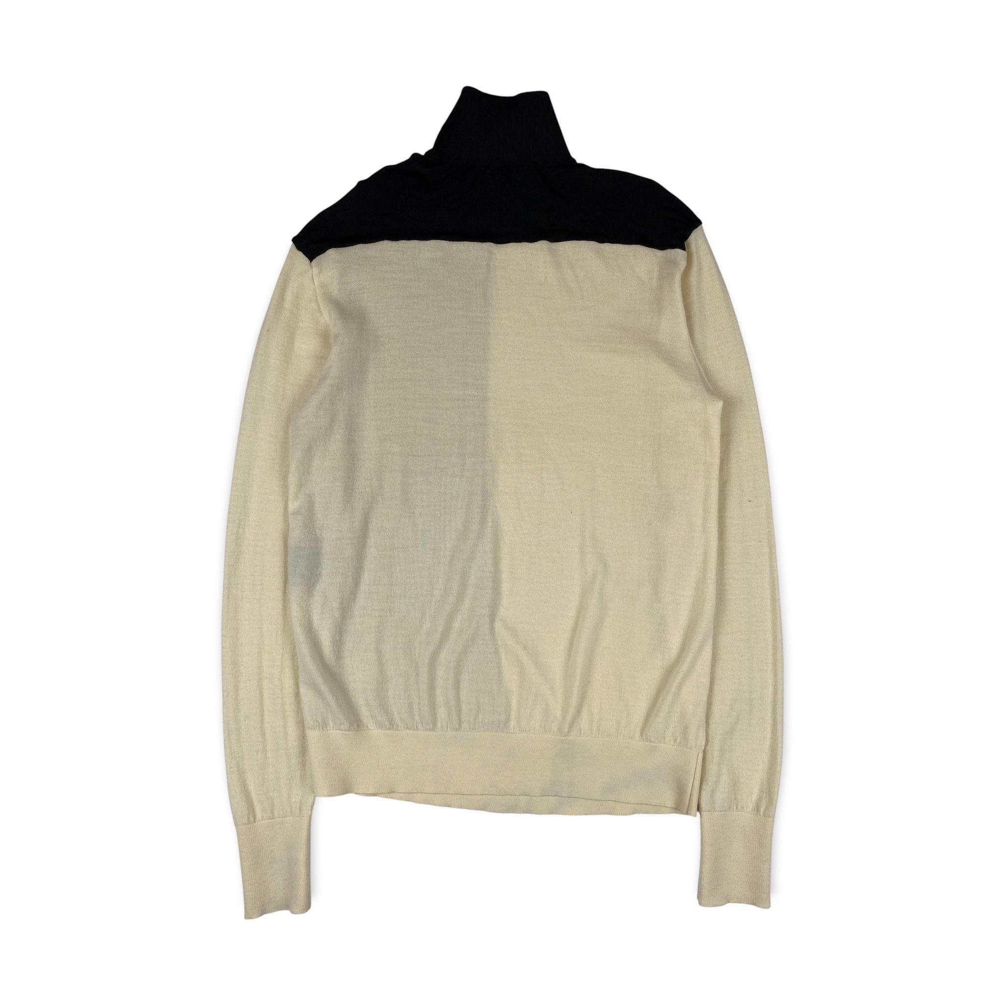 Balenciaga Nicolas Ghesquiêre Womens Ribbed Turtle Neck Size S / US 4 / IT 40 - 2 Thumbnail