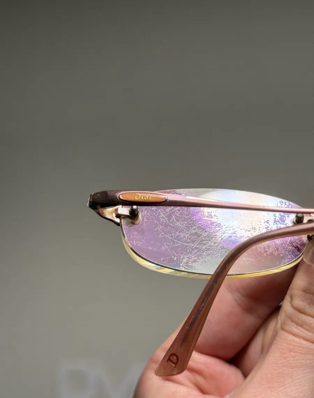 Dior Dior Vintage Rimless Eyeglasses Frames, Sport Sunglasses K24 Size ONE SIZE - 2 Thumbnail