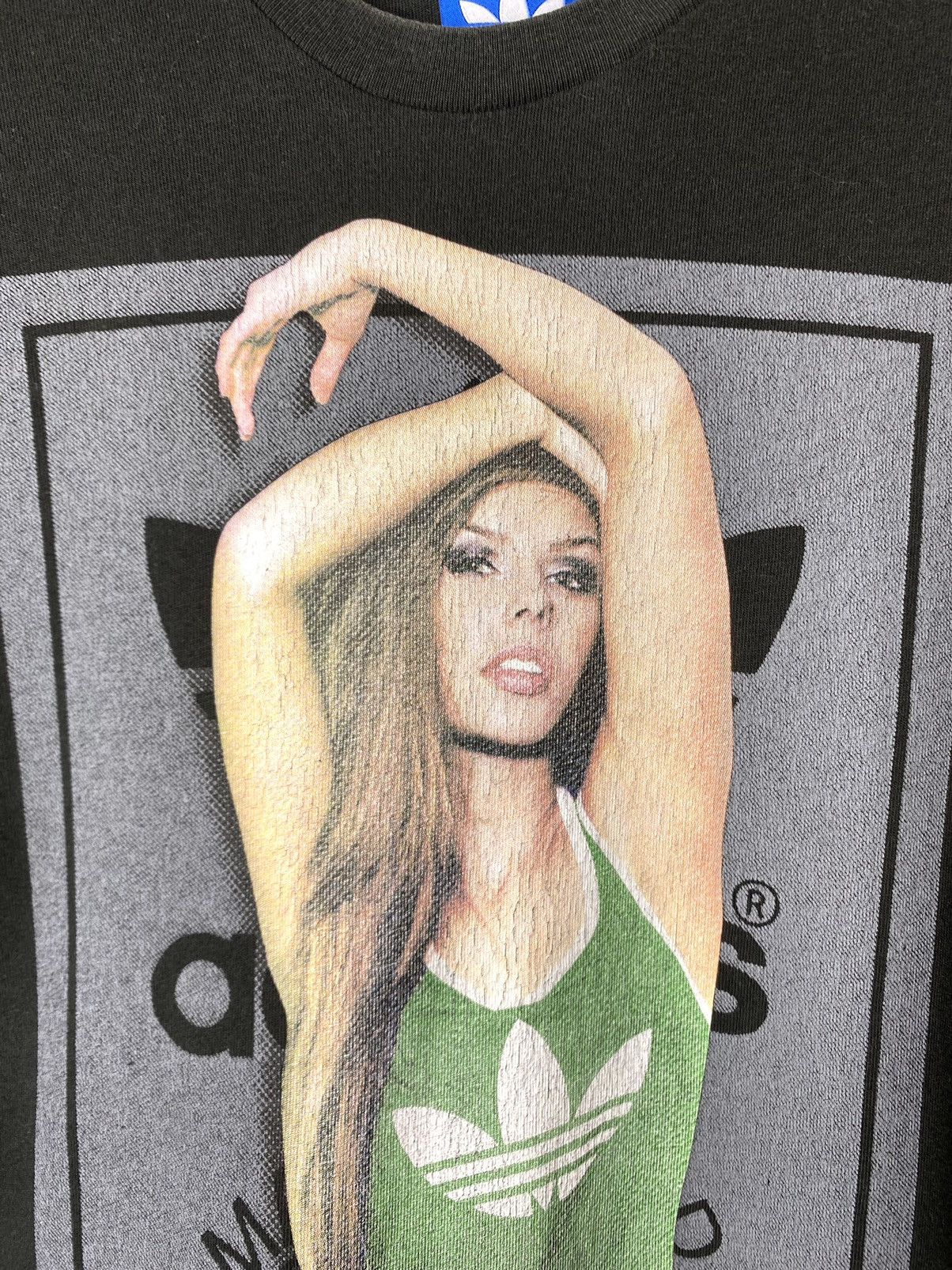 Adidas Vintage Adidas Sexy Girl T Shirt Hook Ups Size US S / EU 44-46 / 1 - 2 Thumbnail