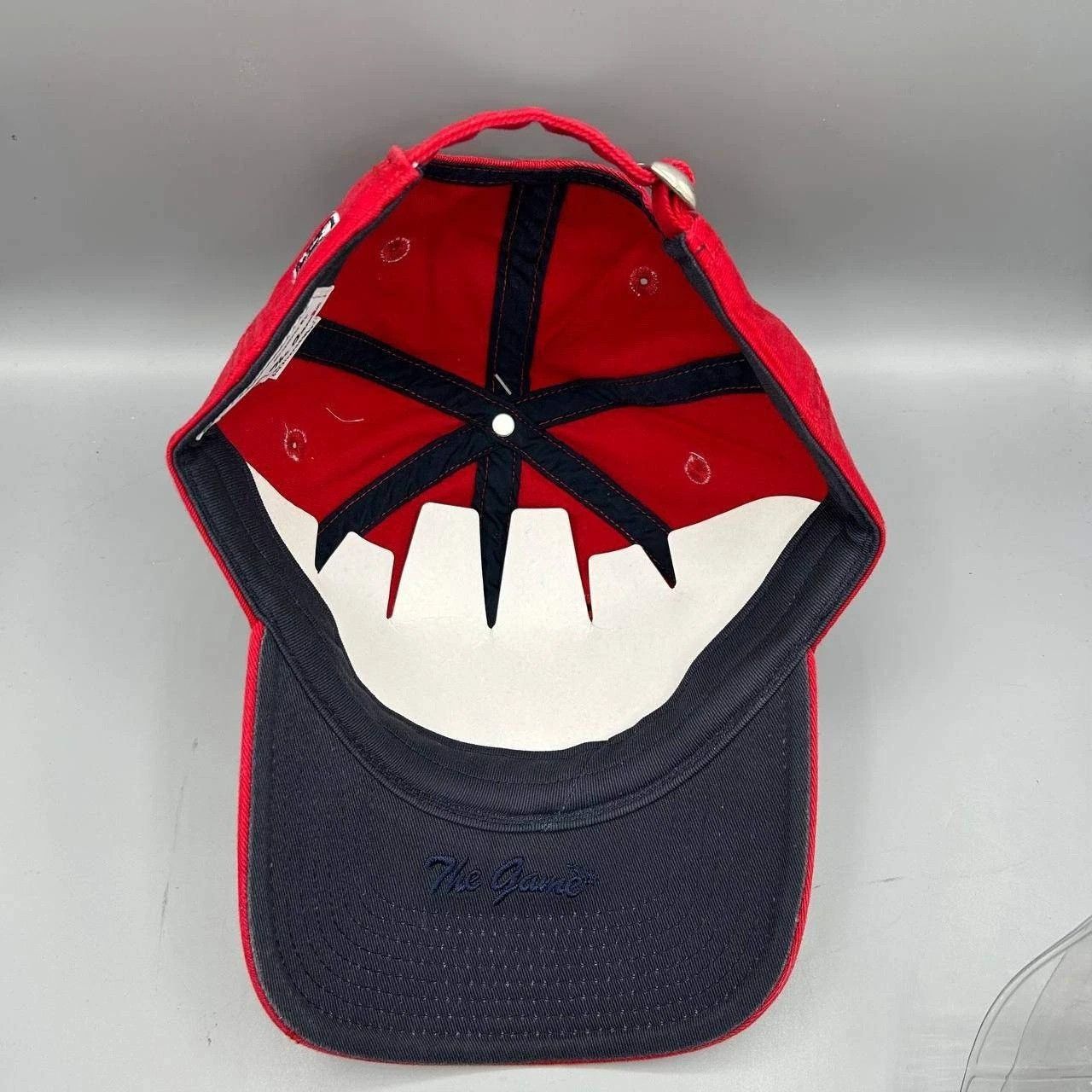 The Game Ole Miss Rebels NCAA Hat Men Red Blue Strap Back Cotton Size ONE SIZE - 2 Thumbnail