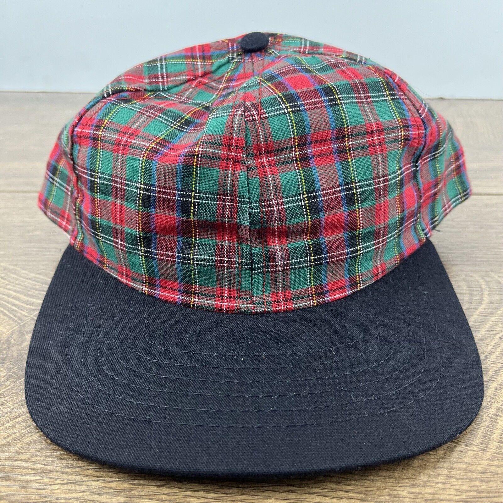 Other Red Green Christmas Snapback Hat Red Cap Hat Adjustable Hat Size ONE SIZE - 4 Thumbnail