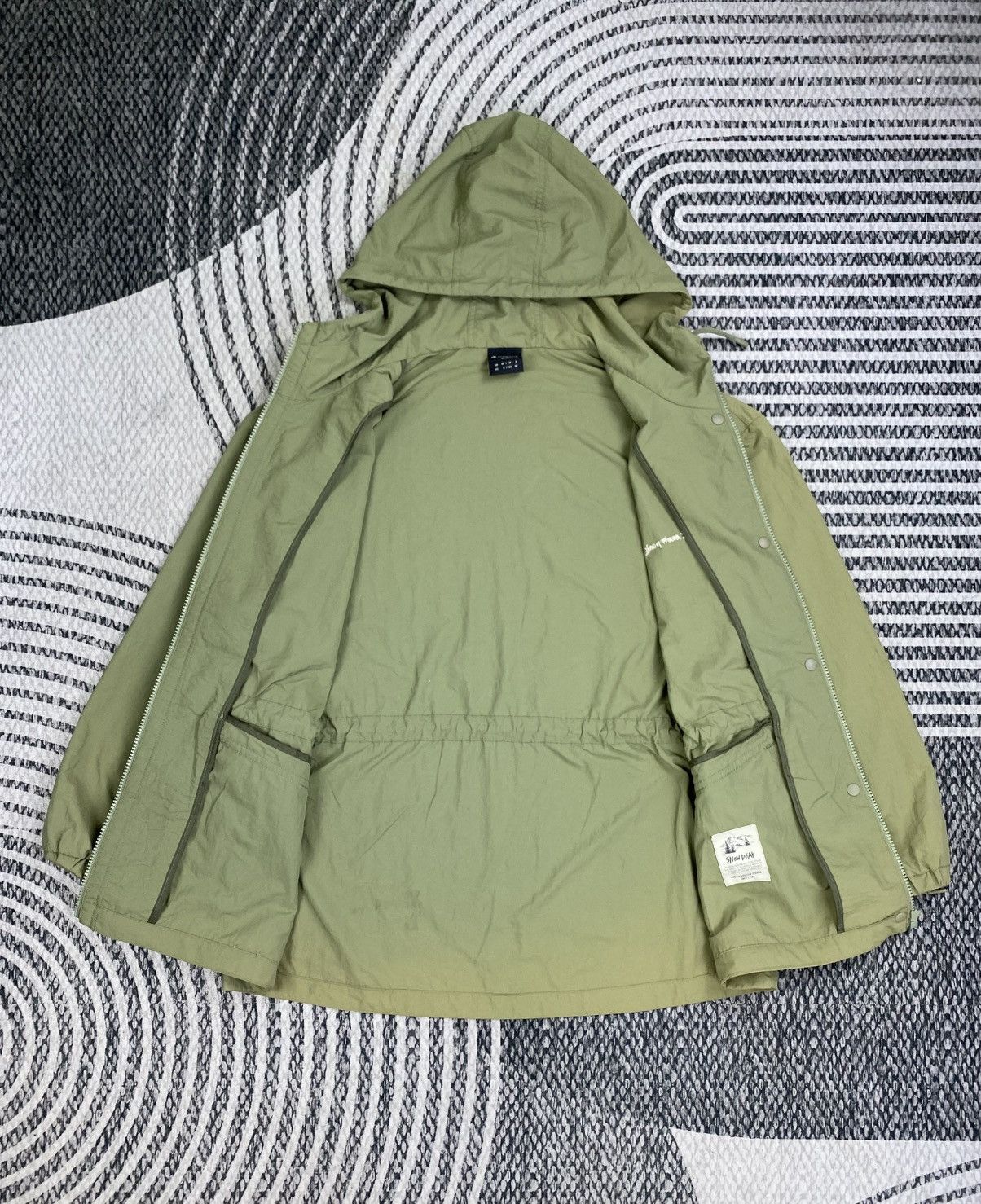 Snow Peak Vintage Snow Peak Light Green In Parka Style Hooded Jacket Size M / US 6-8 / IT 42-44 - 6 Thumbnail