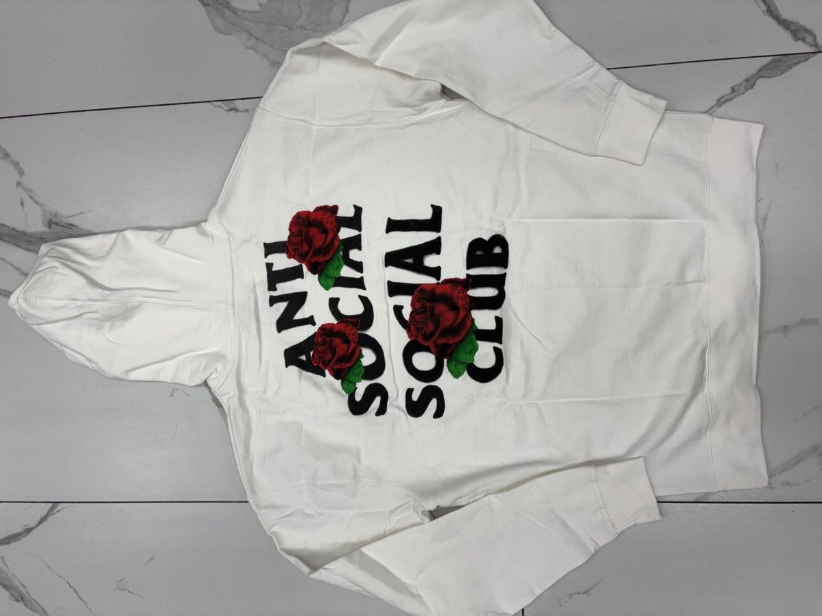 Anti Social Social Club Anti Social Social Club Polo Cutty The 101 Hoodie “White” Size US L / EU 52-54 / 3 - 2 Thumbnail