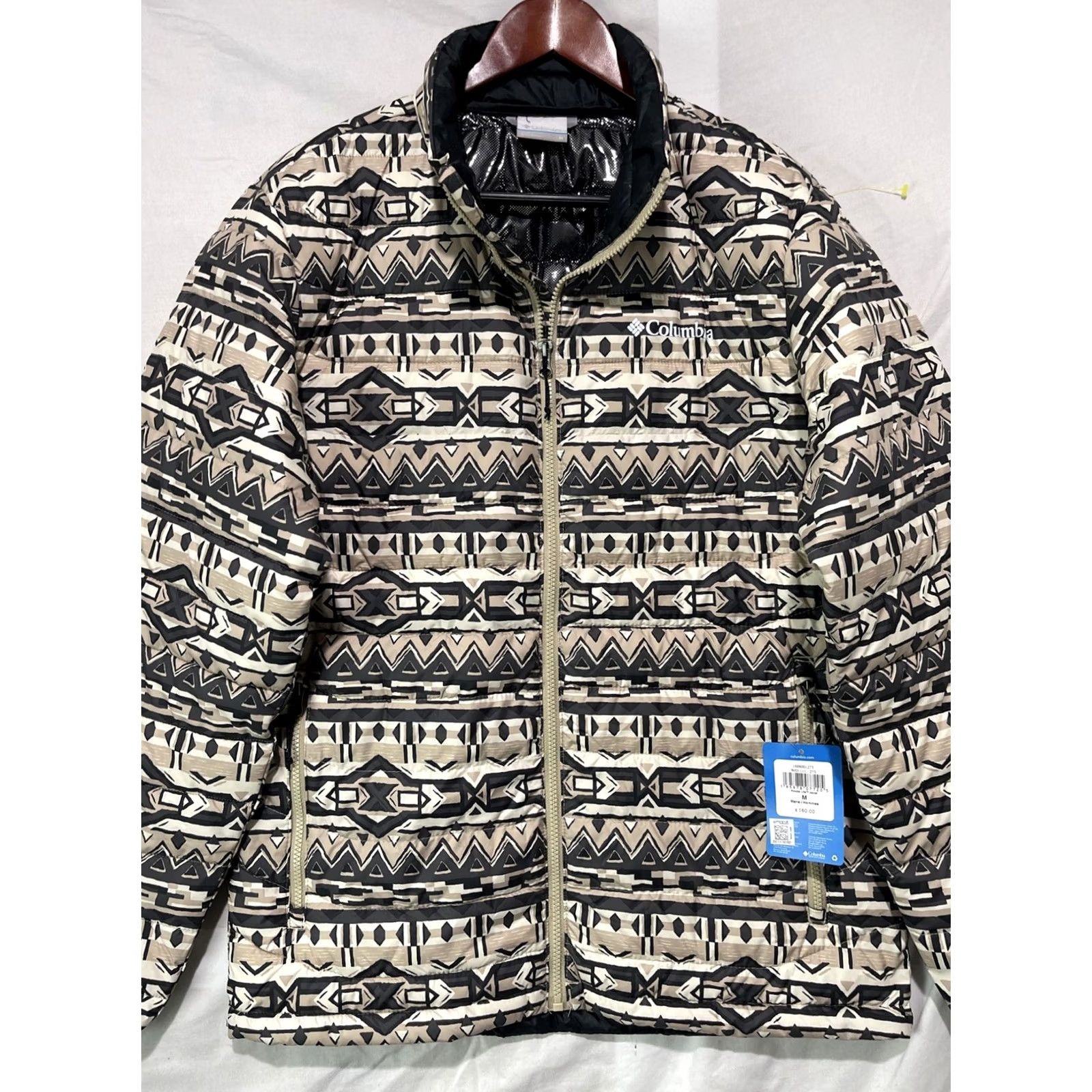 Vintage Columbia Jacket Mens Medium Puffer Powder Lite Omni Heat Thermal Reflective Jacket Size US M / EU 48-50 / 2 - 2 Thumbnail