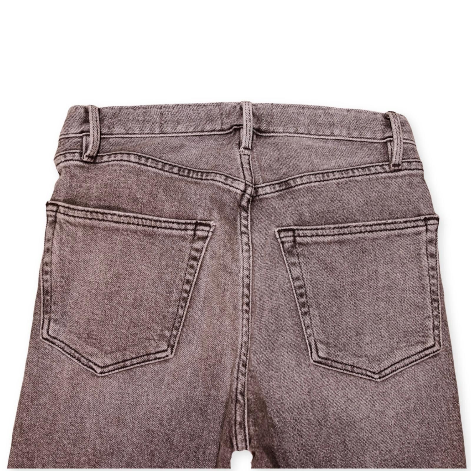 Frame FRAME Denim Button Fly Gray Black Distressed Jeans 24 Size 24" / US 00 / IT 34 - 11 Thumbnail