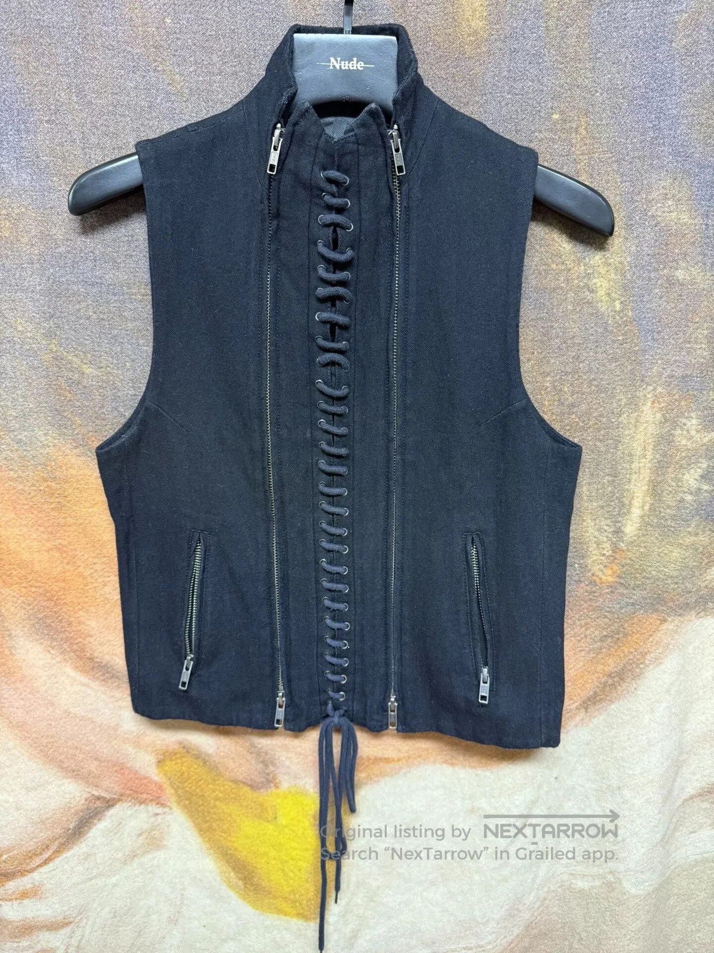 Ann Demeulemeester ann demeulemeester sleeveless back zip vest. Size US S / EU 44-46 / 1 - 1 Thumbnail