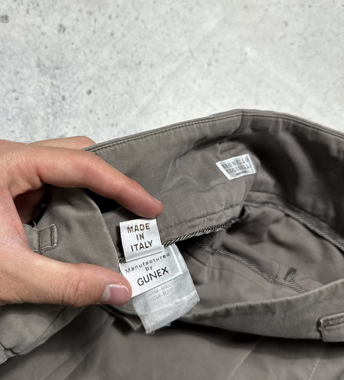 Brunello Cucinelli Brunello Cucinelli Women’s Trousers Pants Luxury Vintage Size 28" / US 6 / IT 42 - 6 Thumbnail