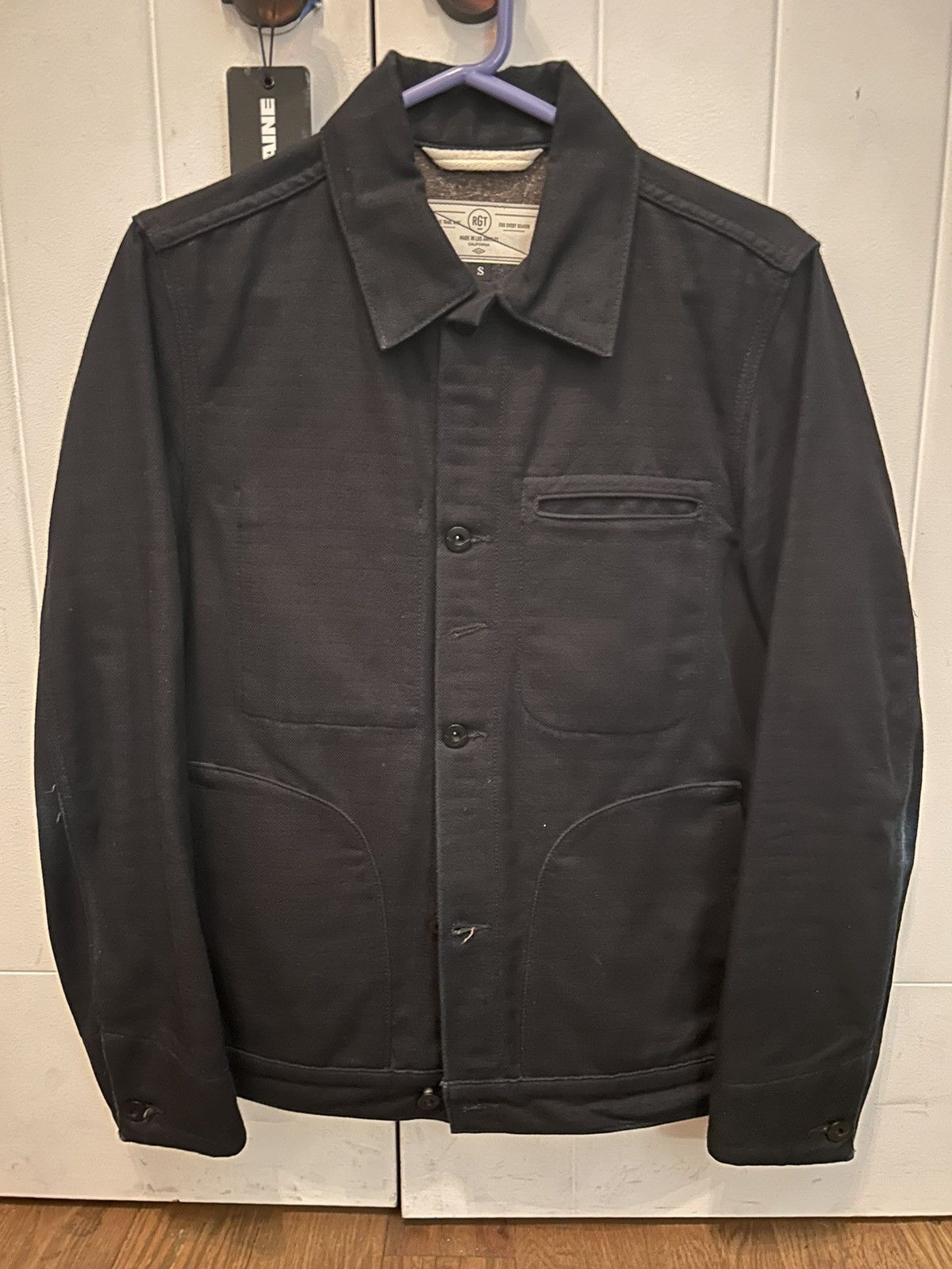 image of Rogue Territory Double Indigo Lined Twill Supply Jacket, Men's (Size Small)