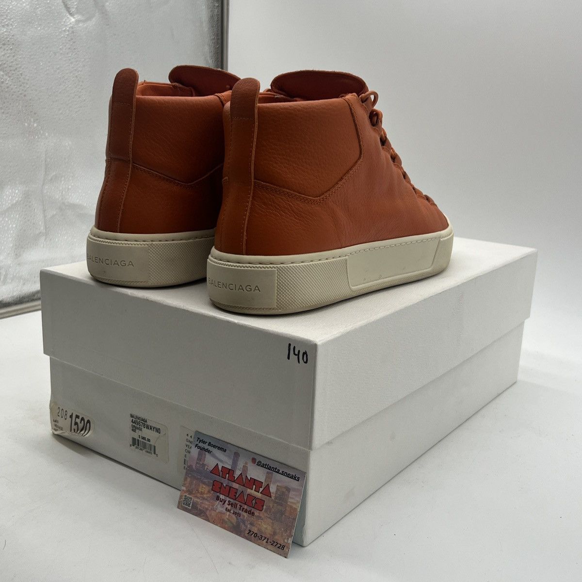 Balenciaga Balenciaga arena high orange Size US 9.5 / EU 42-43 - 5 Thumbnail