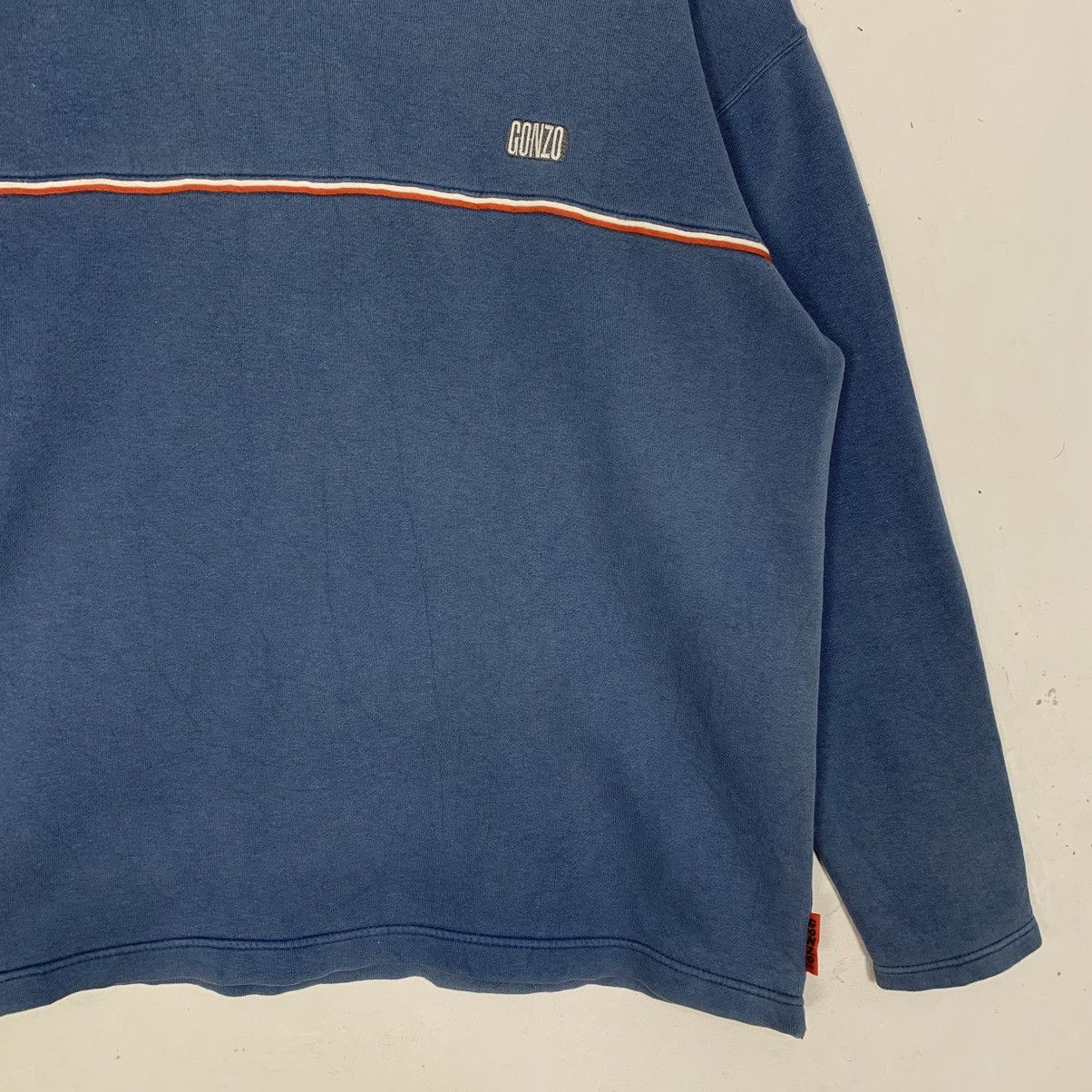 Vintage vintage JapaneseBrand Gonzo Surfstyle Streetwear sweatshirt Size US M / EU 48-50 / 2 - 4 Thumbnail