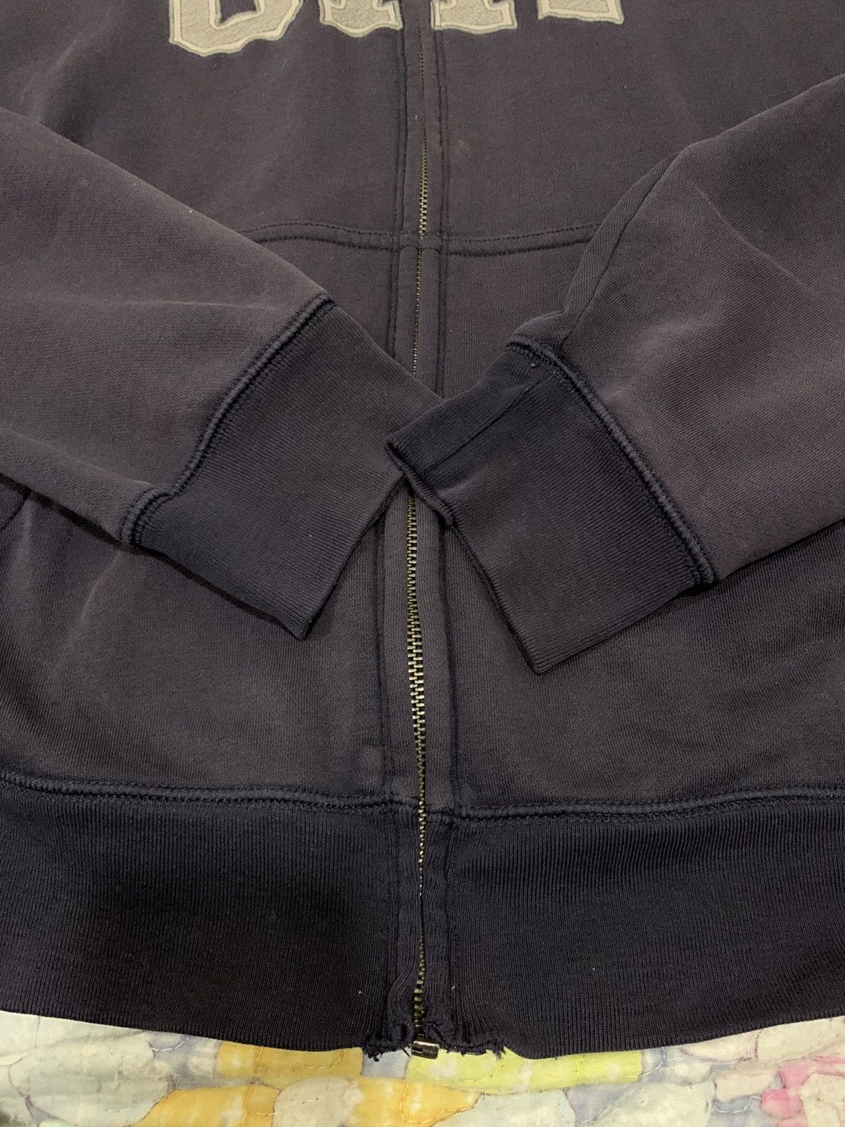 Gap × Vintage Dark Blue GAP Zip Up Hoodie Size US XXL / EU 58 / 5 - 6 Thumbnail