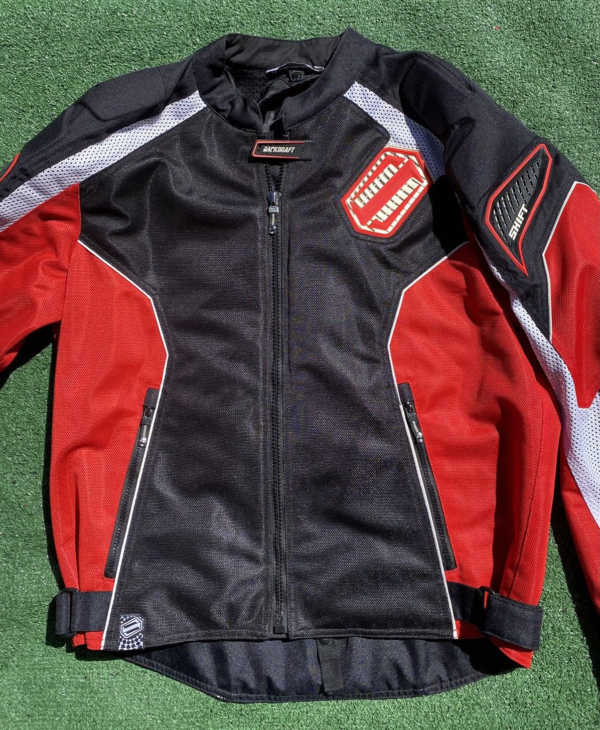 Other Shift Brackdraft Soft Armored Padded Moto Motorcycle Jacket Size US XL / EU 56 / 4 - 3 Thumbnail