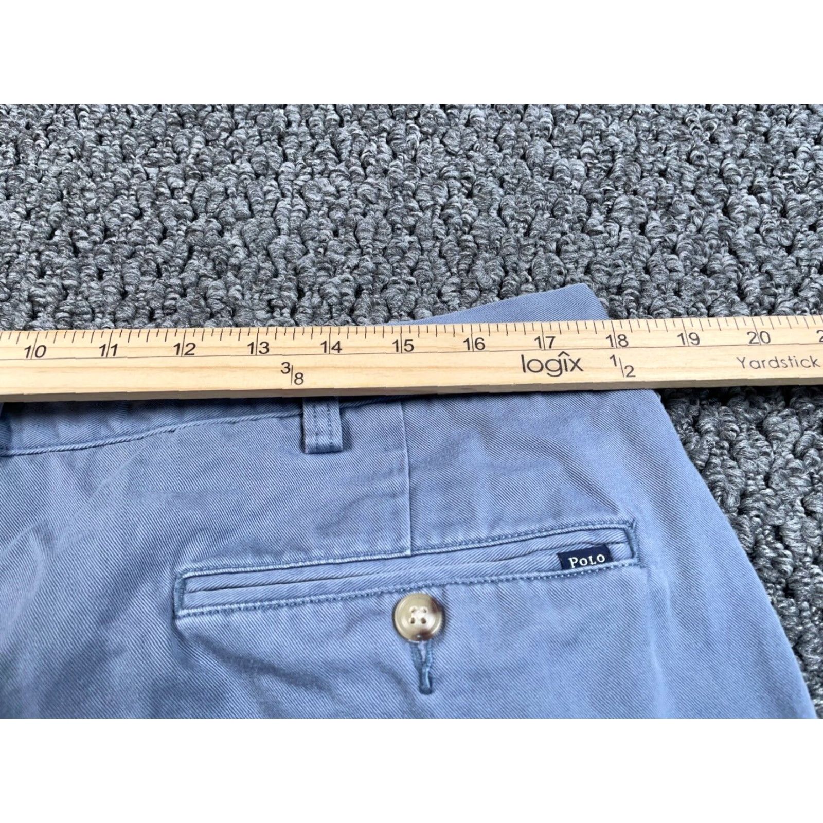 Polo Ralph Lauren VINTAGE Polo Ralph Lauren Chino Pants Men’s 36x30 Casual Cotton Mid-Rise Straight Leg Gray Size US M / EU 48-50 / 2 - 5 Thumbnail