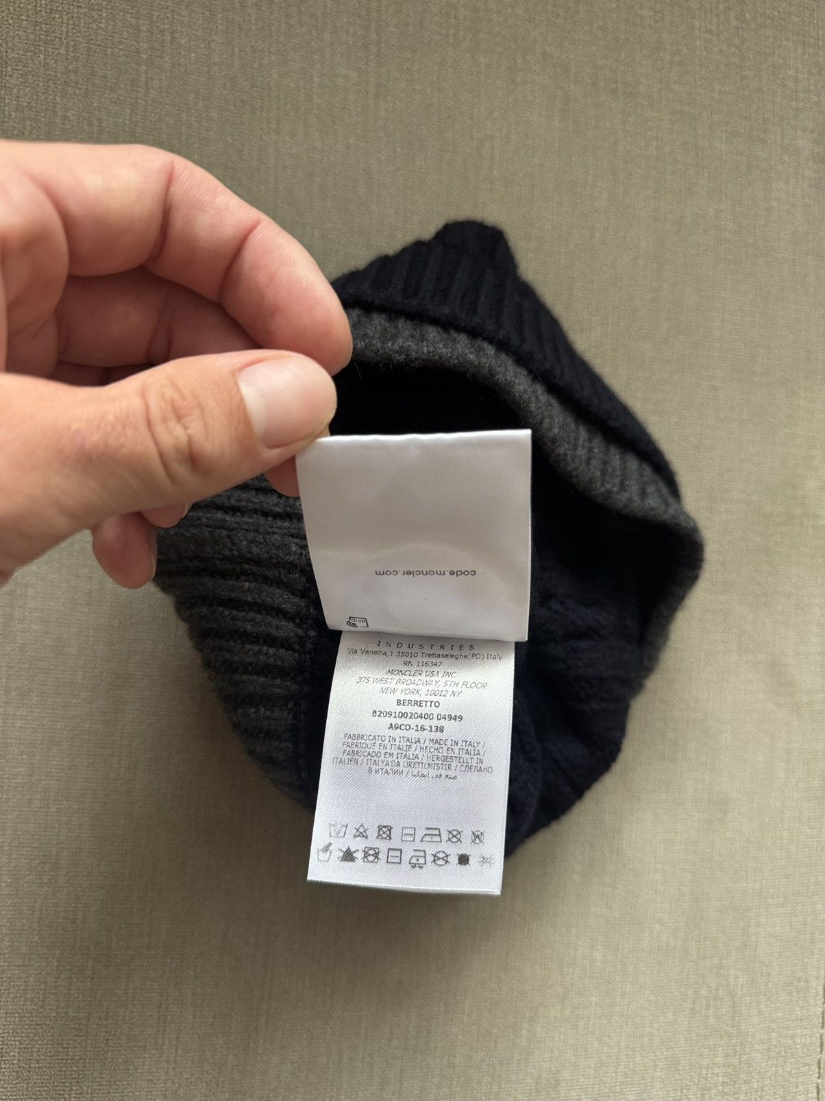 Moncler Moncler double-beanie 🔥 Size ONE SIZE - 5 Thumbnail