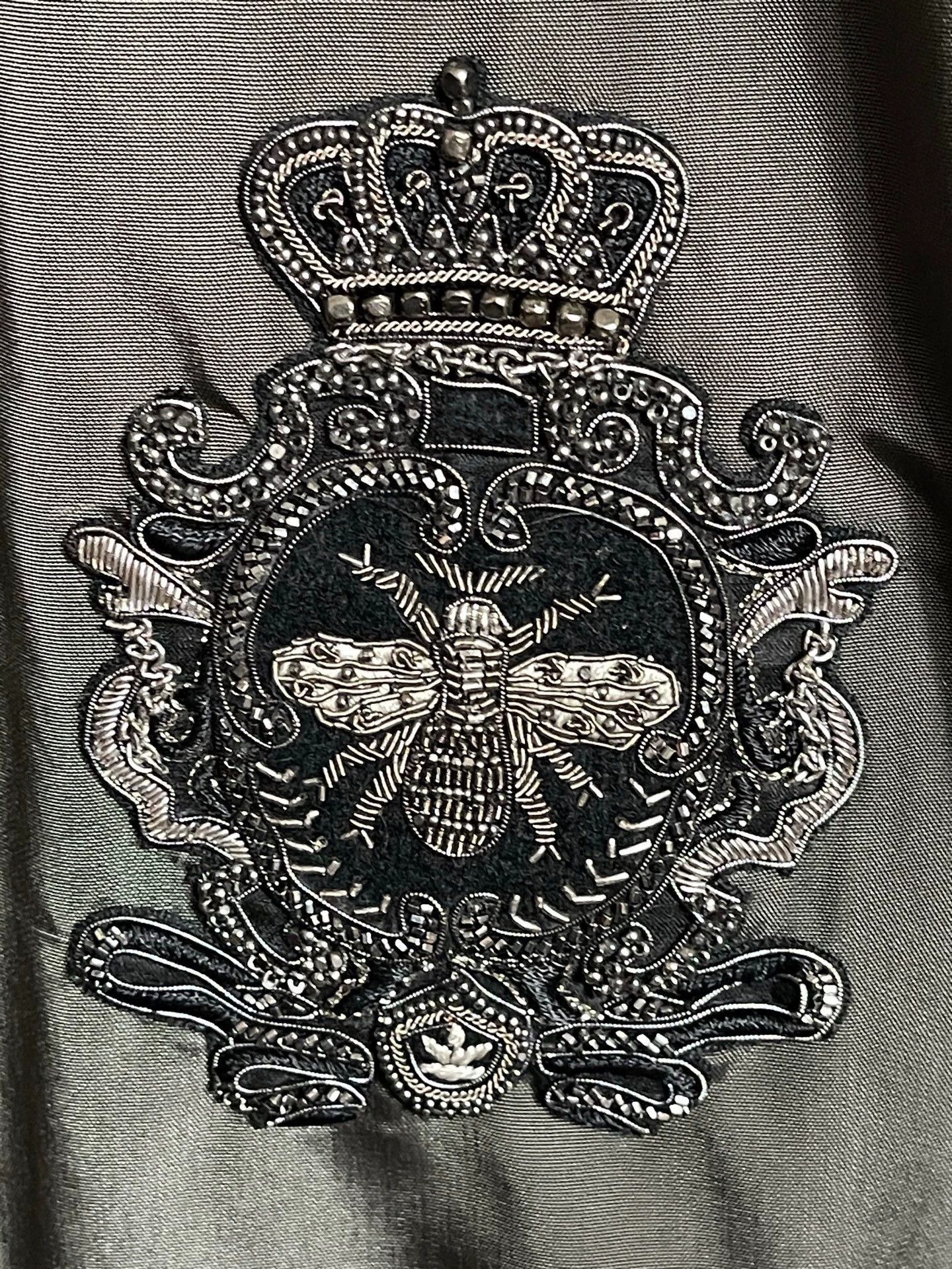 Dolce & Gabbana Green Embroidered er Jacket Size M Size US XXS / EU 40 - 4 Thumbnail