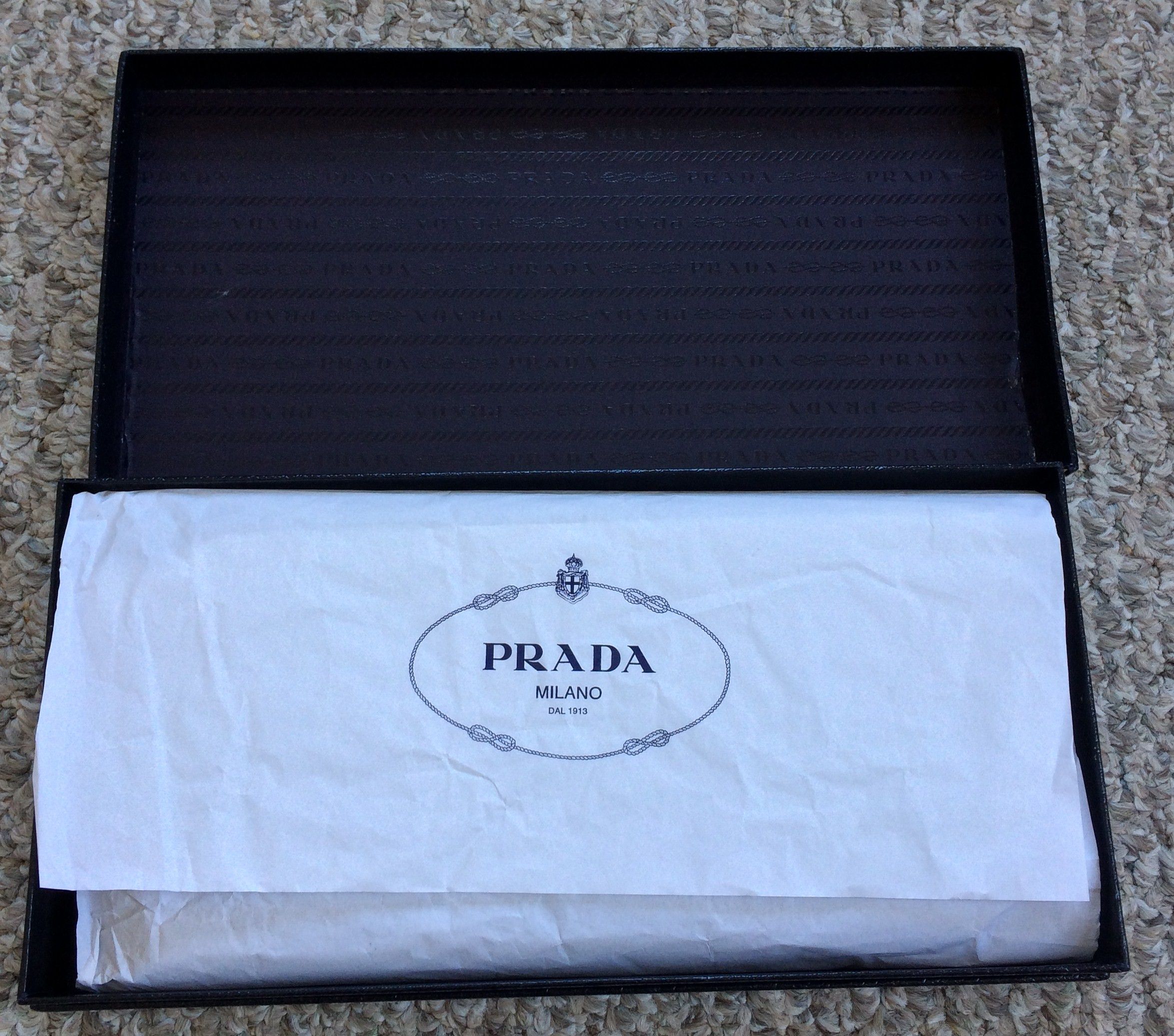 Prada Prada Lambskin Leather Logo Gloves + Box Size ONE SIZE - 13 Thumbnail