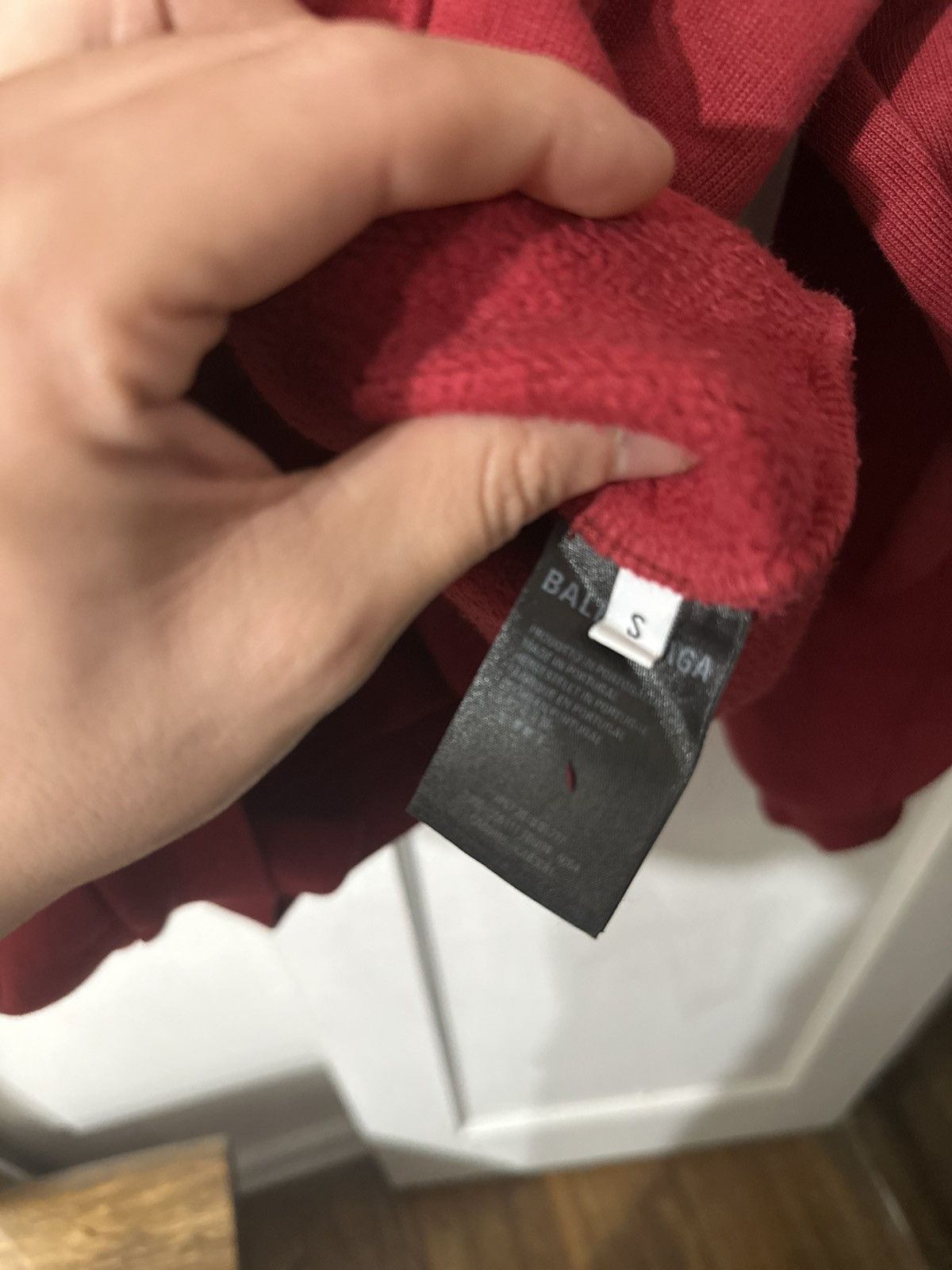 Balenciaga Oversized Crest Logo Hoodie Size US S / EU 44-46 / 1 - 6 Thumbnail