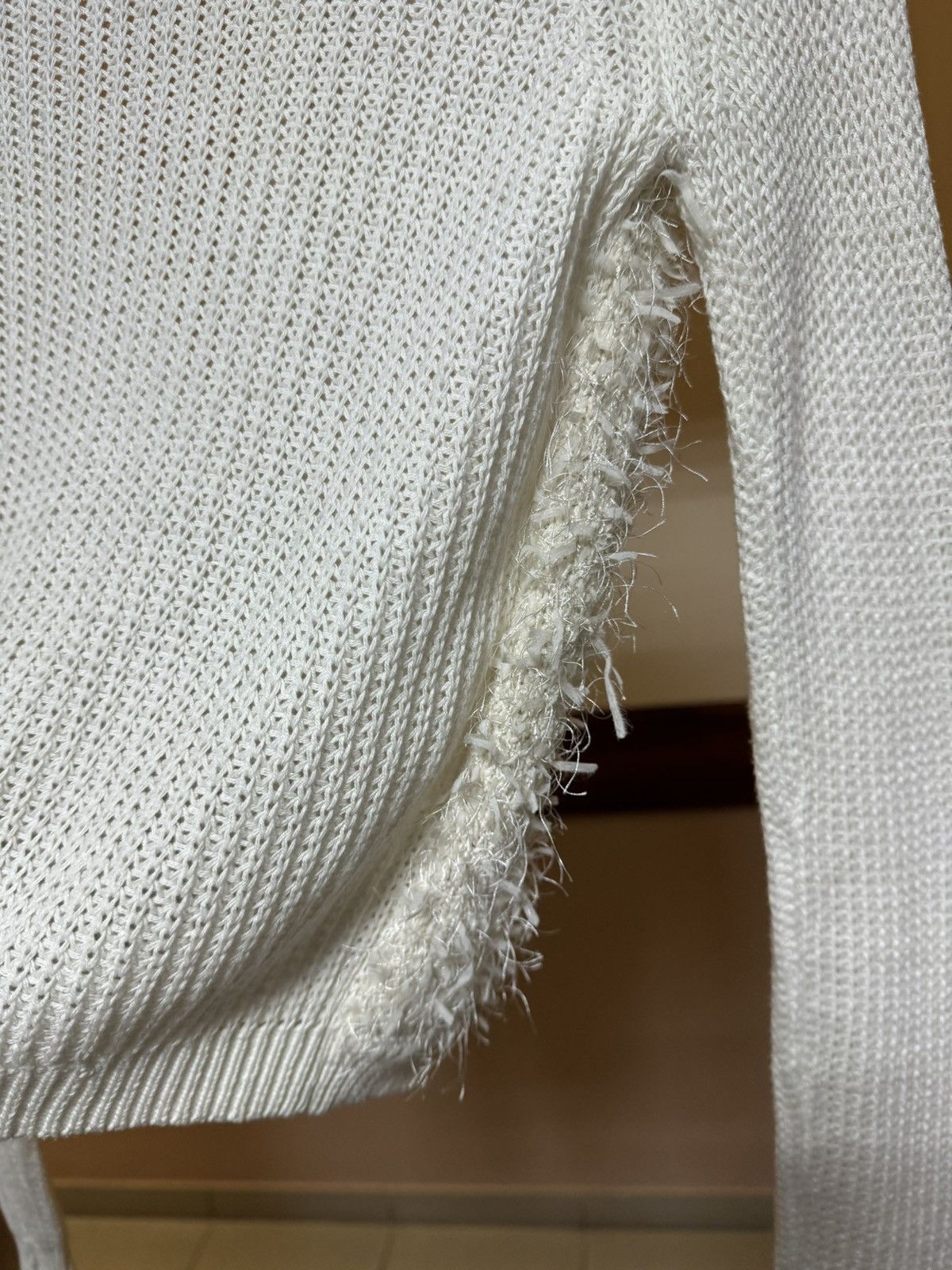 Yohji Yamamoto Vintage Mohair Fur Imitation Knit Sweater Cardigan Size US S / EU 44-46 / 1 - 6 Thumbnail