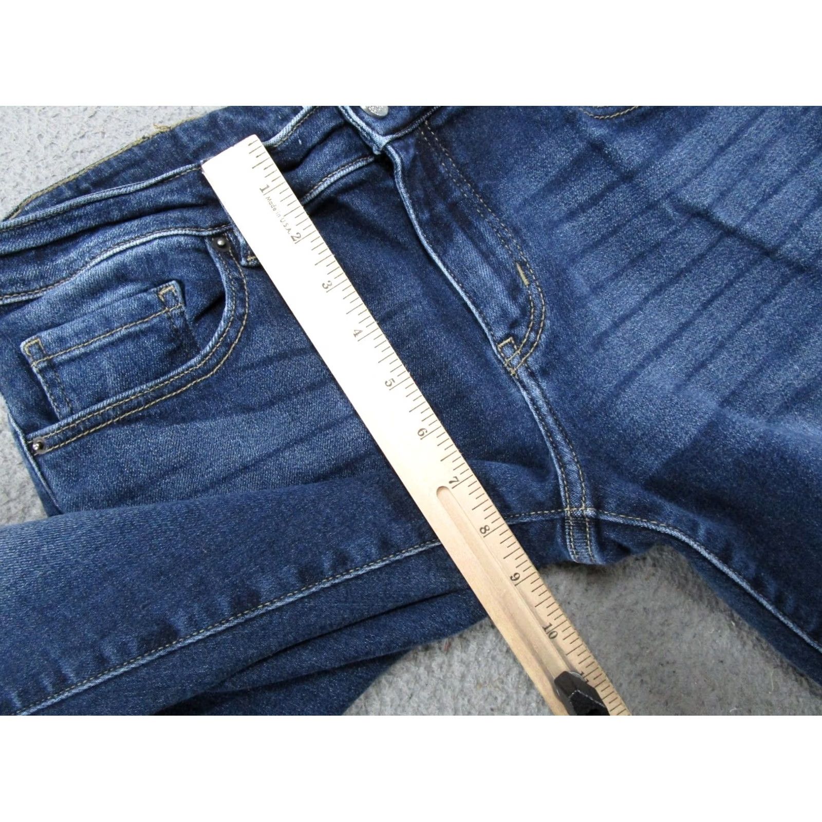 Vintage BKE Buckle Jeans Women 5-Pocket Skinny Denim Stretch Blue Size 29 Regular XS Size 29" - 7 Thumbnail