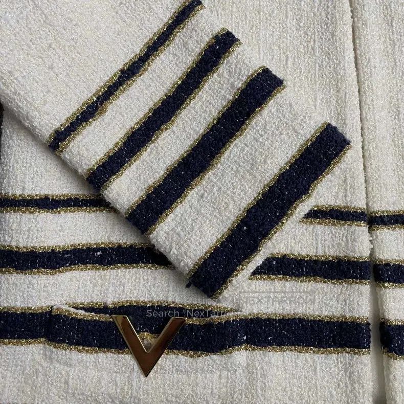 Valentino Valentino Linen striped jacket Size XS / US 0-2 / IT 36-38 - 3 Thumbnail