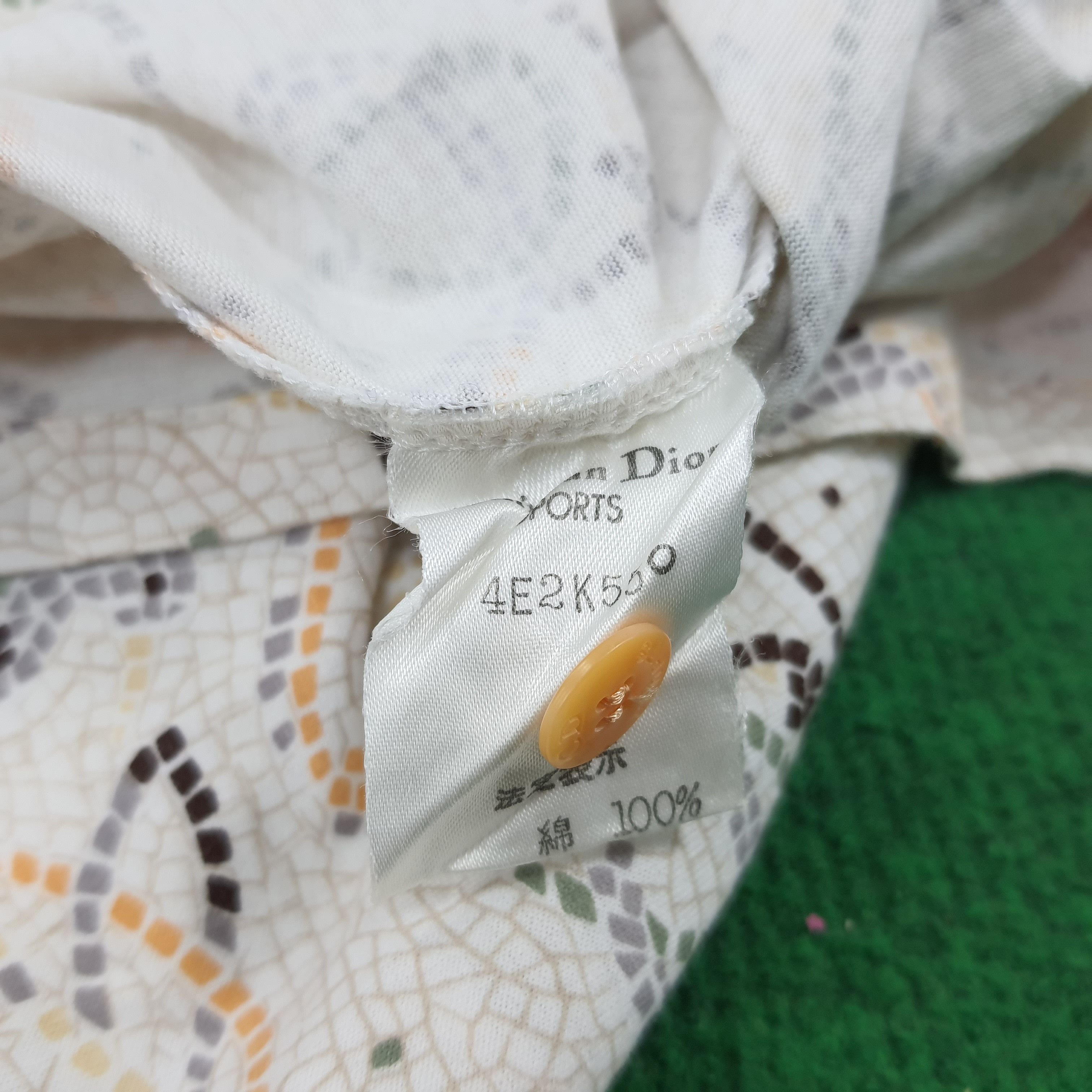 Christian Dior Monsieur × Designer × Vintage Vintage Christian Dior Sports Polo Shirt Size M / US 6-8 / IT 42-44 - 6 Thumbnail