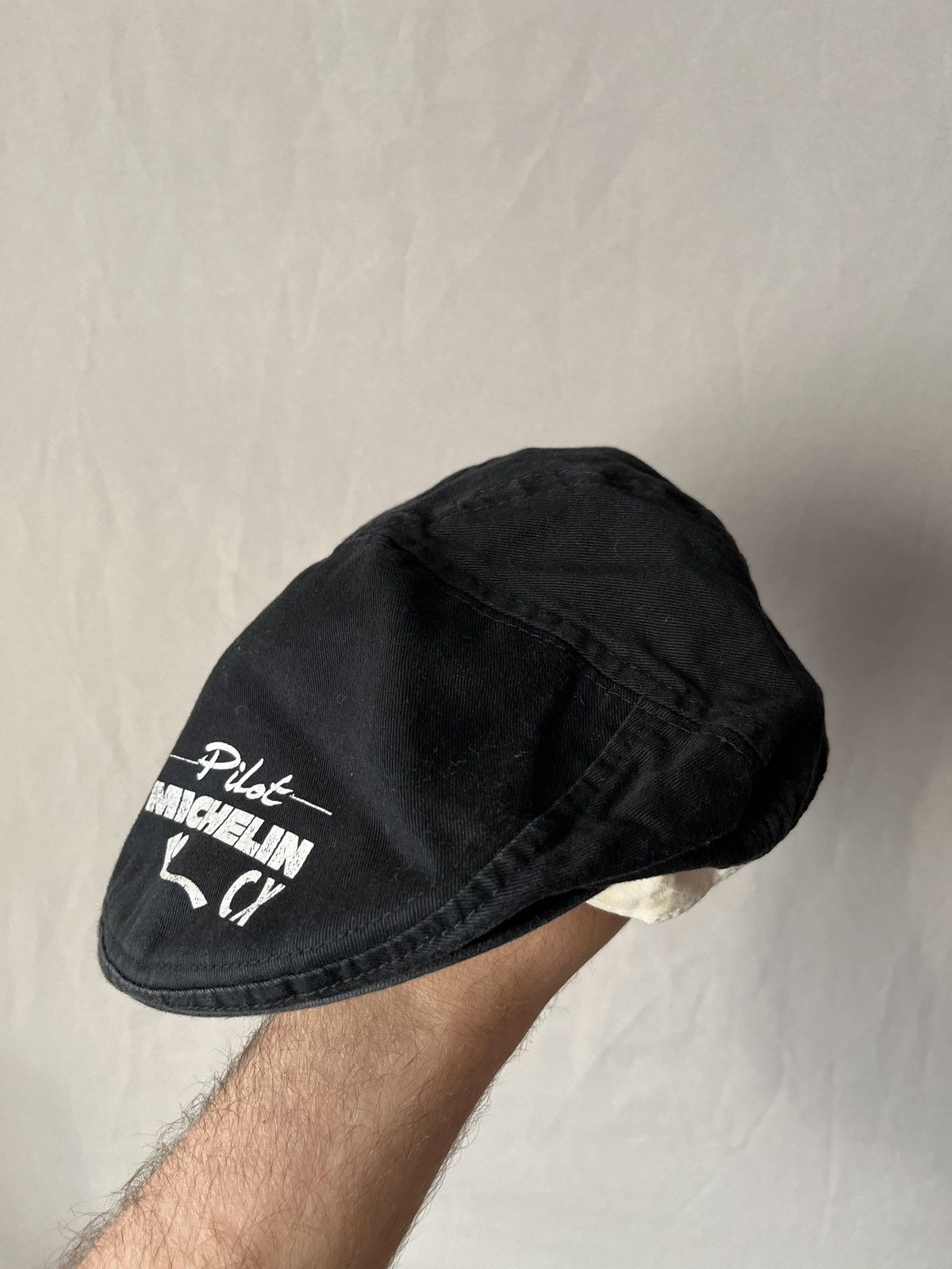 Vintage Vintage Pilot Michelin CX Racing Flat Hat Size ONE SIZE - 13 Thumbnail