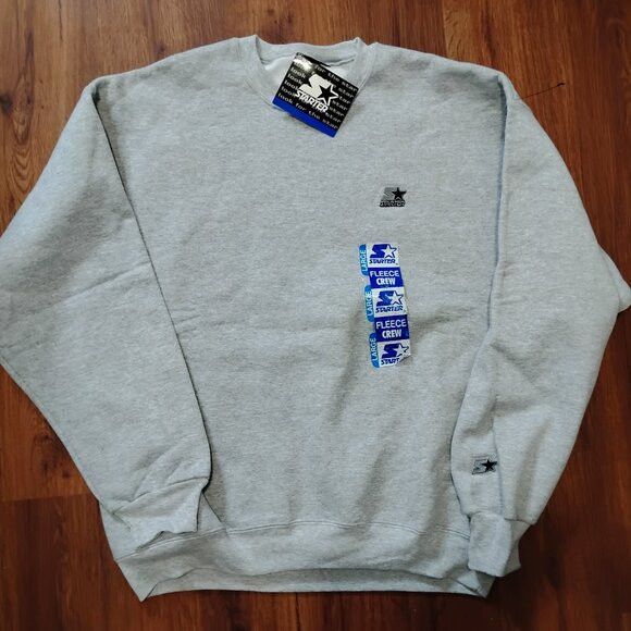 Starter NWT Vintage Starter Fleece Crewneck Sweatshirt Size US L / EU 52-54 / 3 - 2 Thumbnail