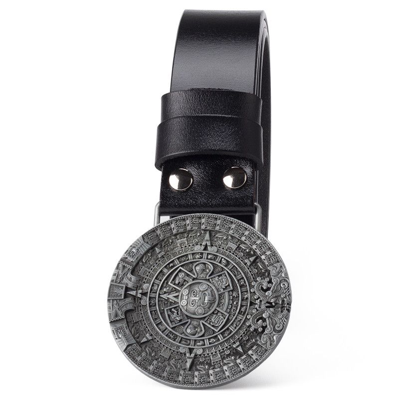 Designer Retro Vintage Belt Riveted Belts Menswear Accessories Size ONE SIZE - 2 Thumbnail