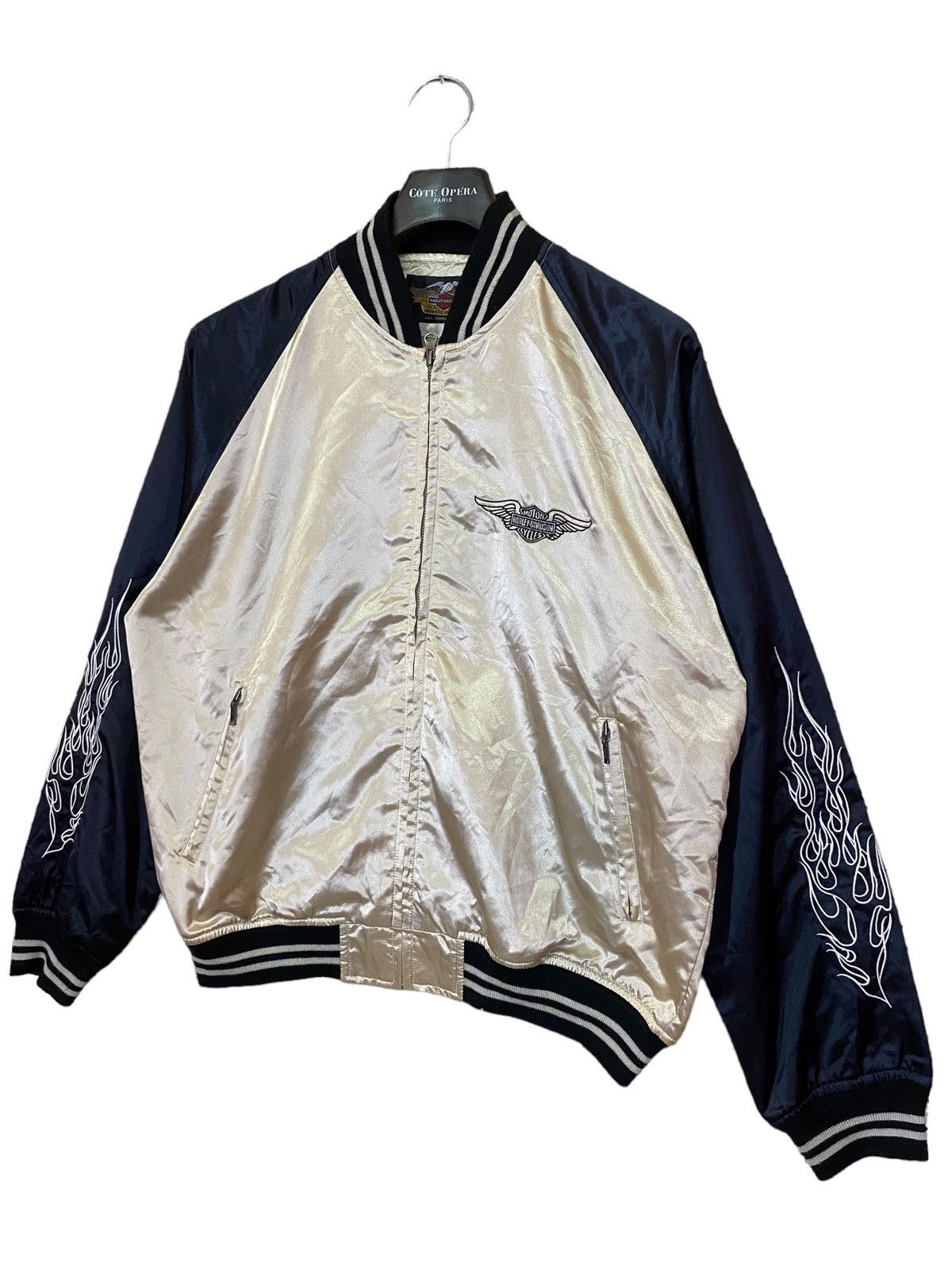 Harley Davidson Harley davidson emboidery logo sukajan jacket very rare Size US XL / EU 56 / 4 - 4 Thumbnail