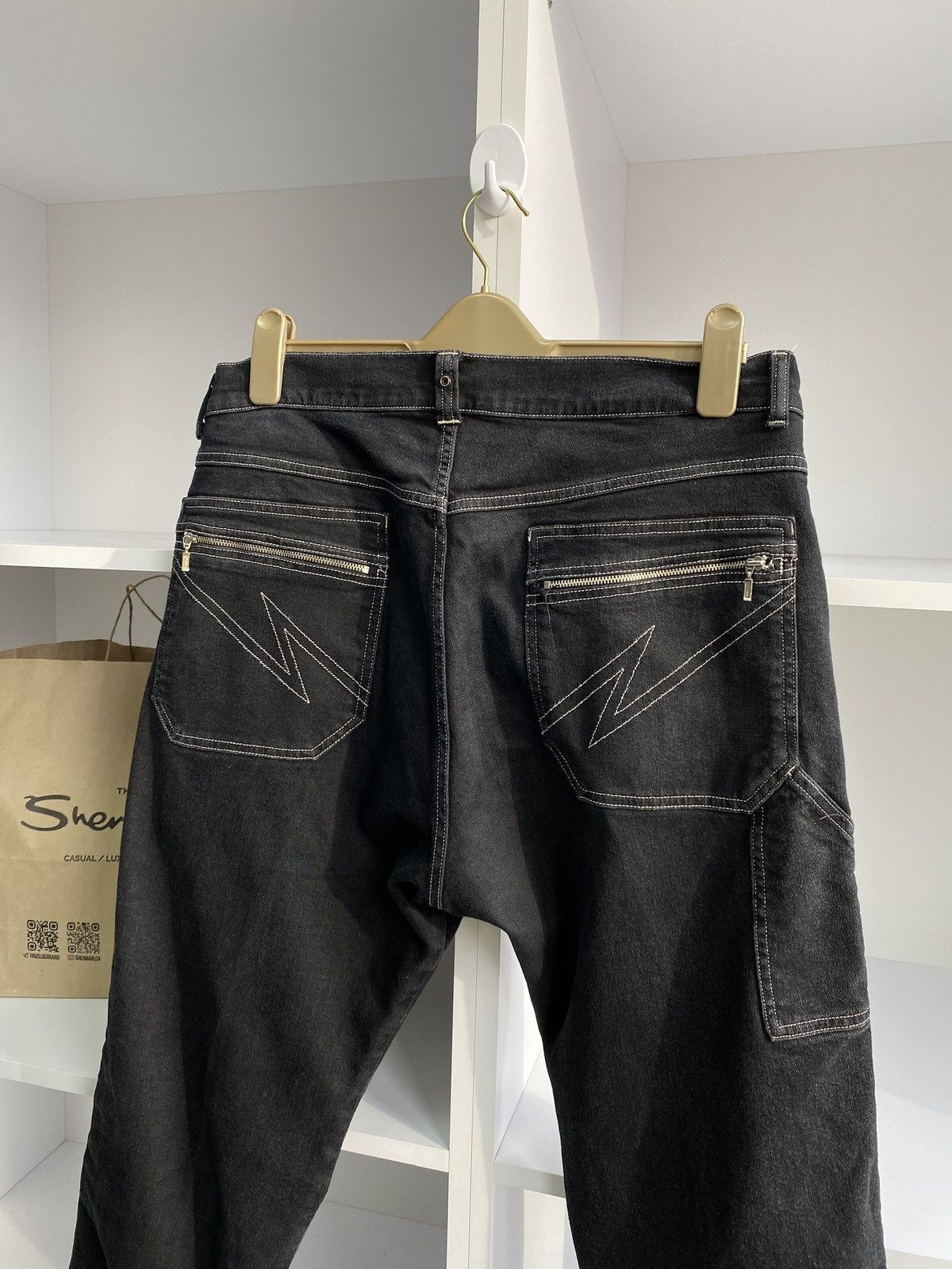 Vintage Vintage Moto Racing Spid pants Size US 36 / EU 52 - 9 Thumbnail