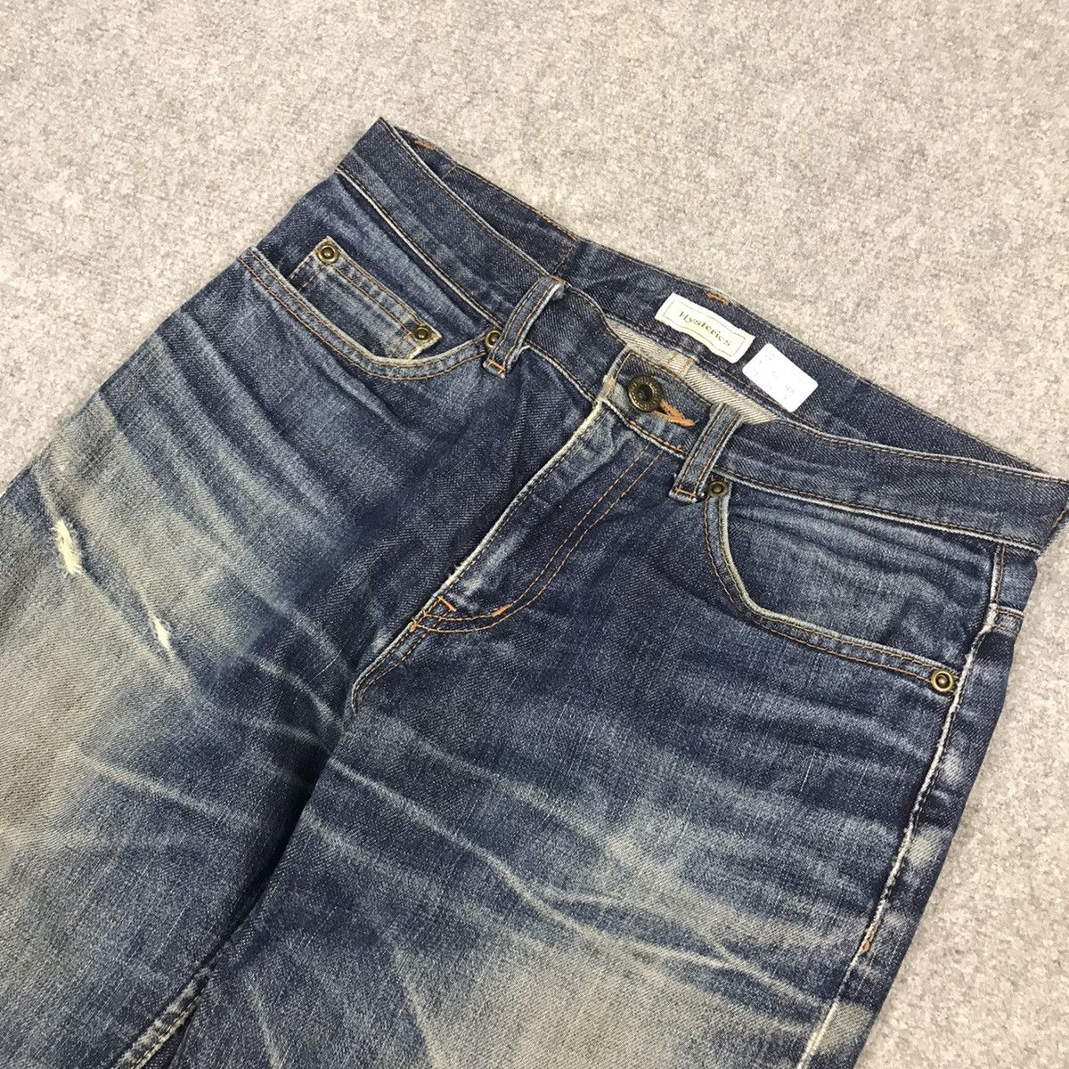 Hysteric Glamour × Japanese Brand HYSTERIC GLAMOUR DENIM DISTRESSED SKINNY JEANS PANT Size US 27 - 8 Thumbnail
