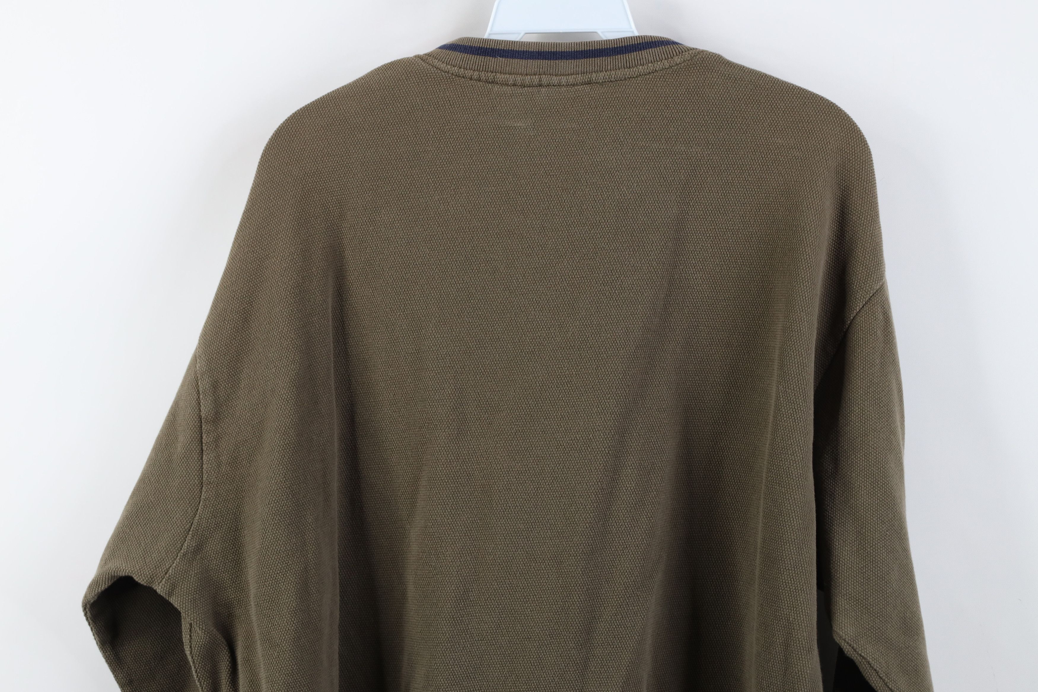Vintage Vintage 90s Streetwear Thermal Knit Long Sleeve T-Shirt Size US L / EU 52-54 / 3 - 9 Thumbnail