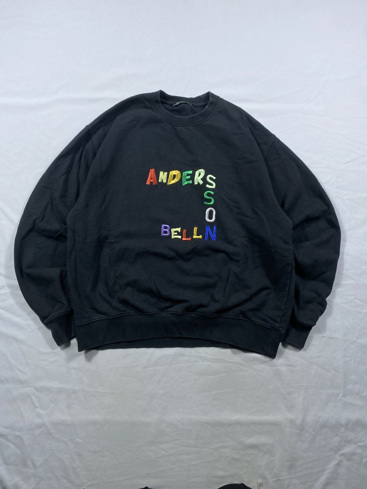 Andersson Bell Y2K Anderson Bell Rainbow Logo Sweatshirt Size US L / EU 52-54 / 3 - 1 Thumbnail