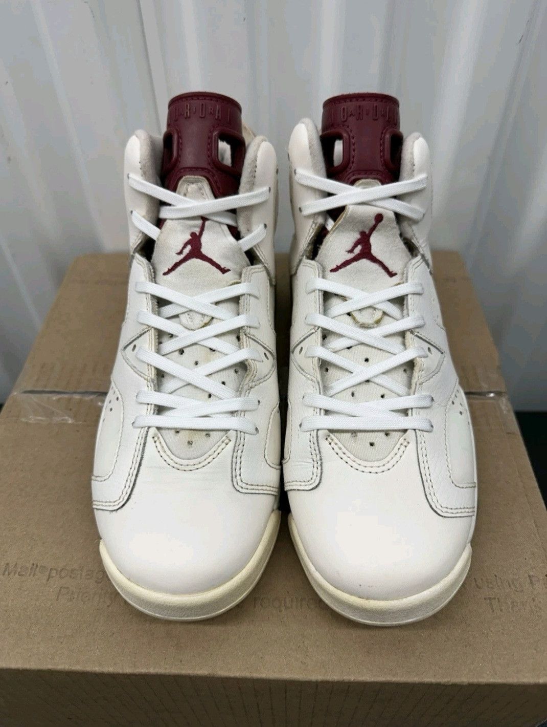 Nike Nike Air Jordan Retro 6 OG BG Maroon 2015 Size 6.5Y Size US 6.5 / EU 39-40 - 2 Thumbnail