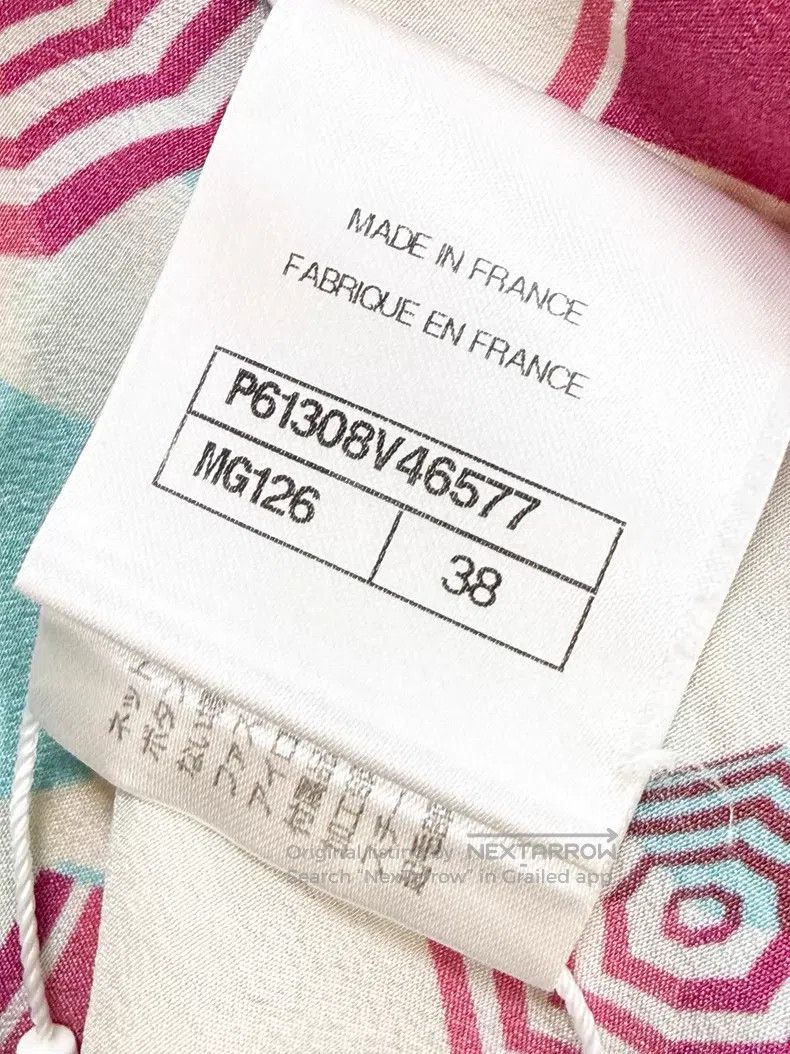 Chanel Chanel Round-neck long-sleeved cardigan shirt with sun umb Size XS / US 0-2 / IT 36-38 - 6 Thumbnail